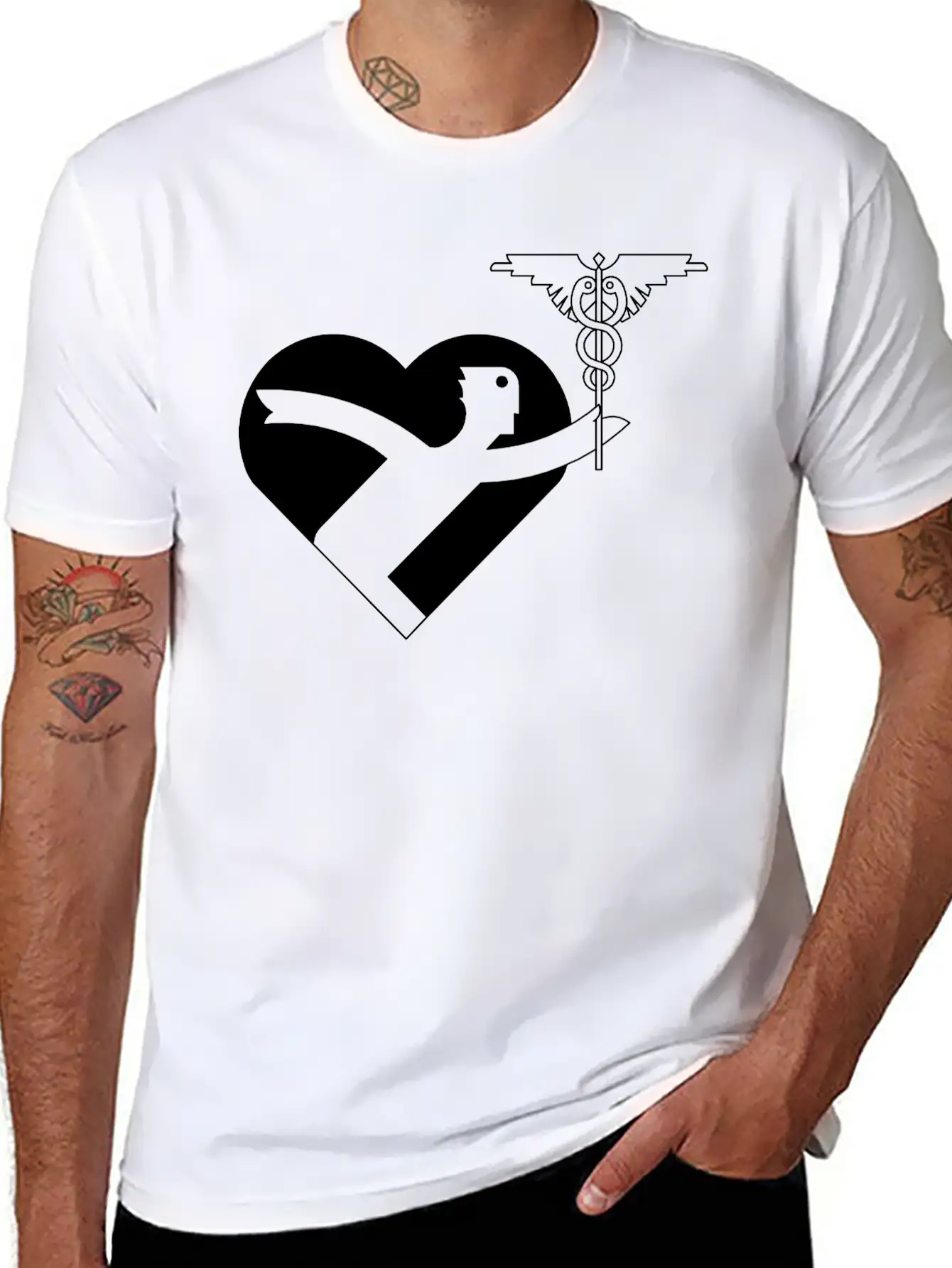 Runner Lightweight Cotton T-Shirt – Daily Comfort Graphic Shirt