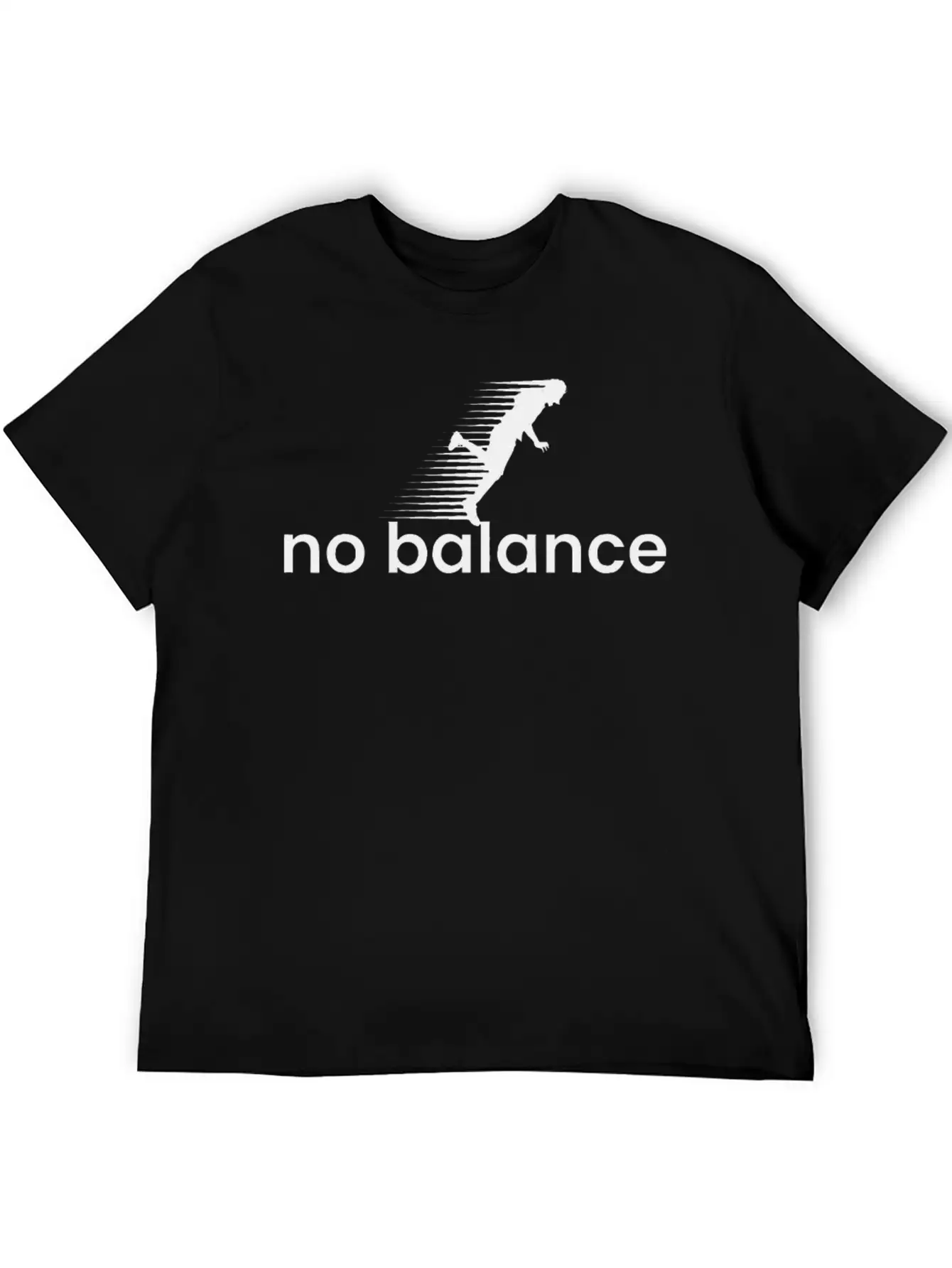Runner No Balance Running And Jogging Relaxed Everyday Tee – Lightweight And Durable Cotton