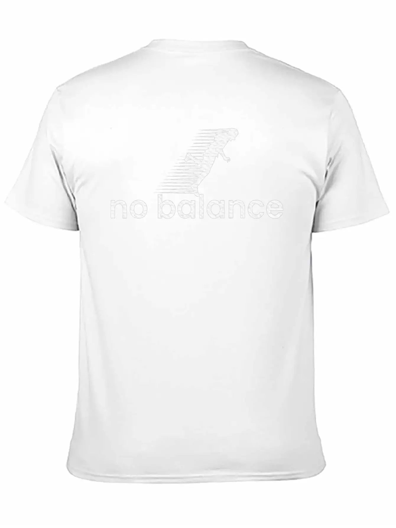 Runner No Balance Running And Jogging Relaxed Everyday Tee – Lightweight And Durable Cotton