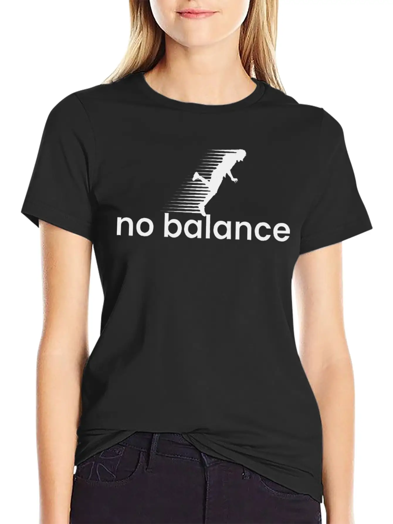 Runner No Balance Running And Jogging Relaxed Everyday Tee – Lightweight And Durable Cotton