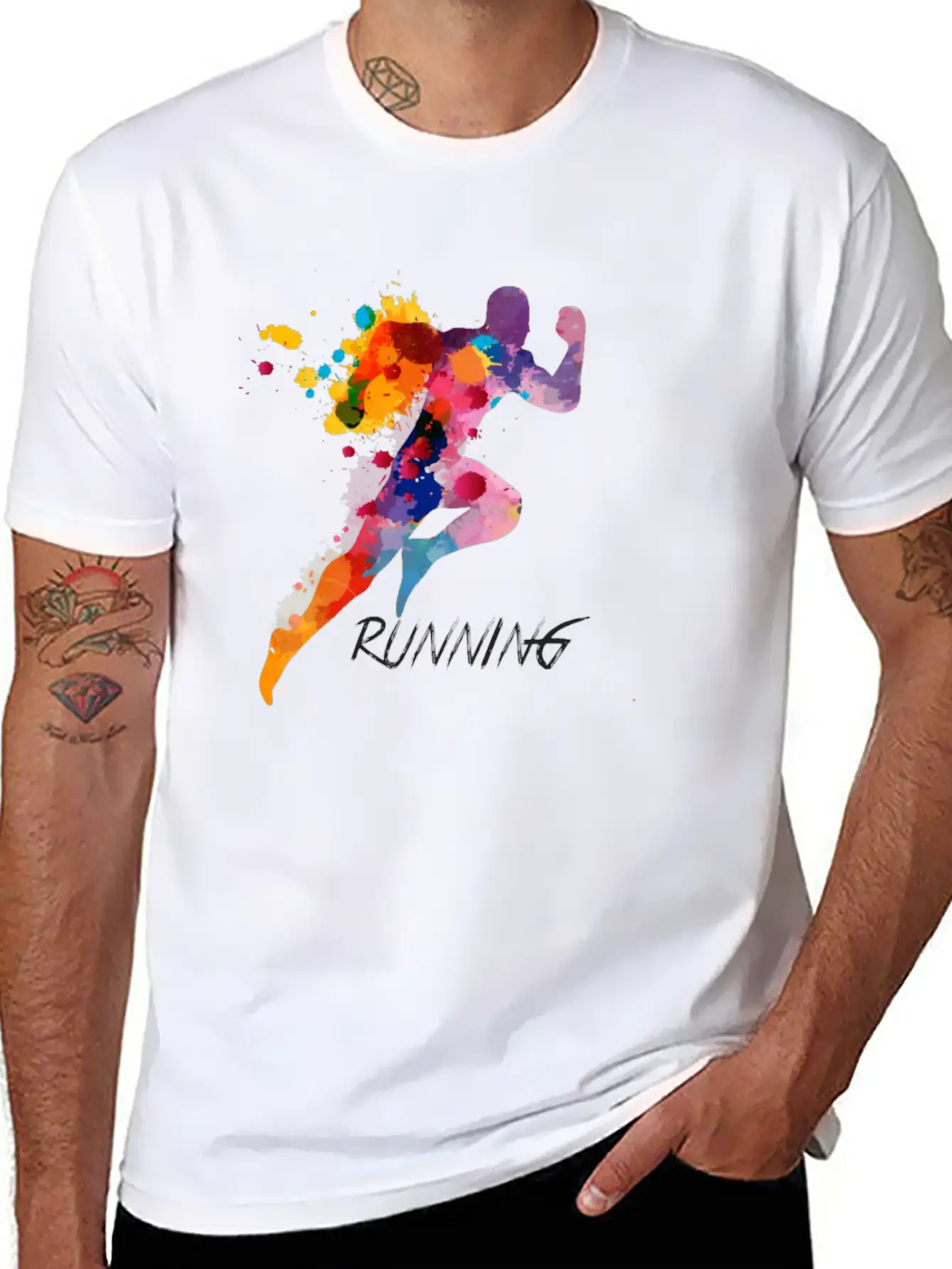 Running Essential Cotton Tee For Daily Outfits – Unisex Style