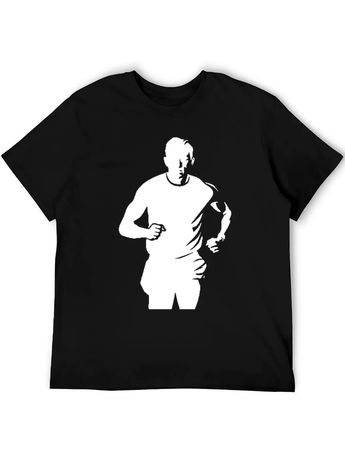 Running Guy Stylish Everyday T-Shirt – Unisex Basic Cotton Tee