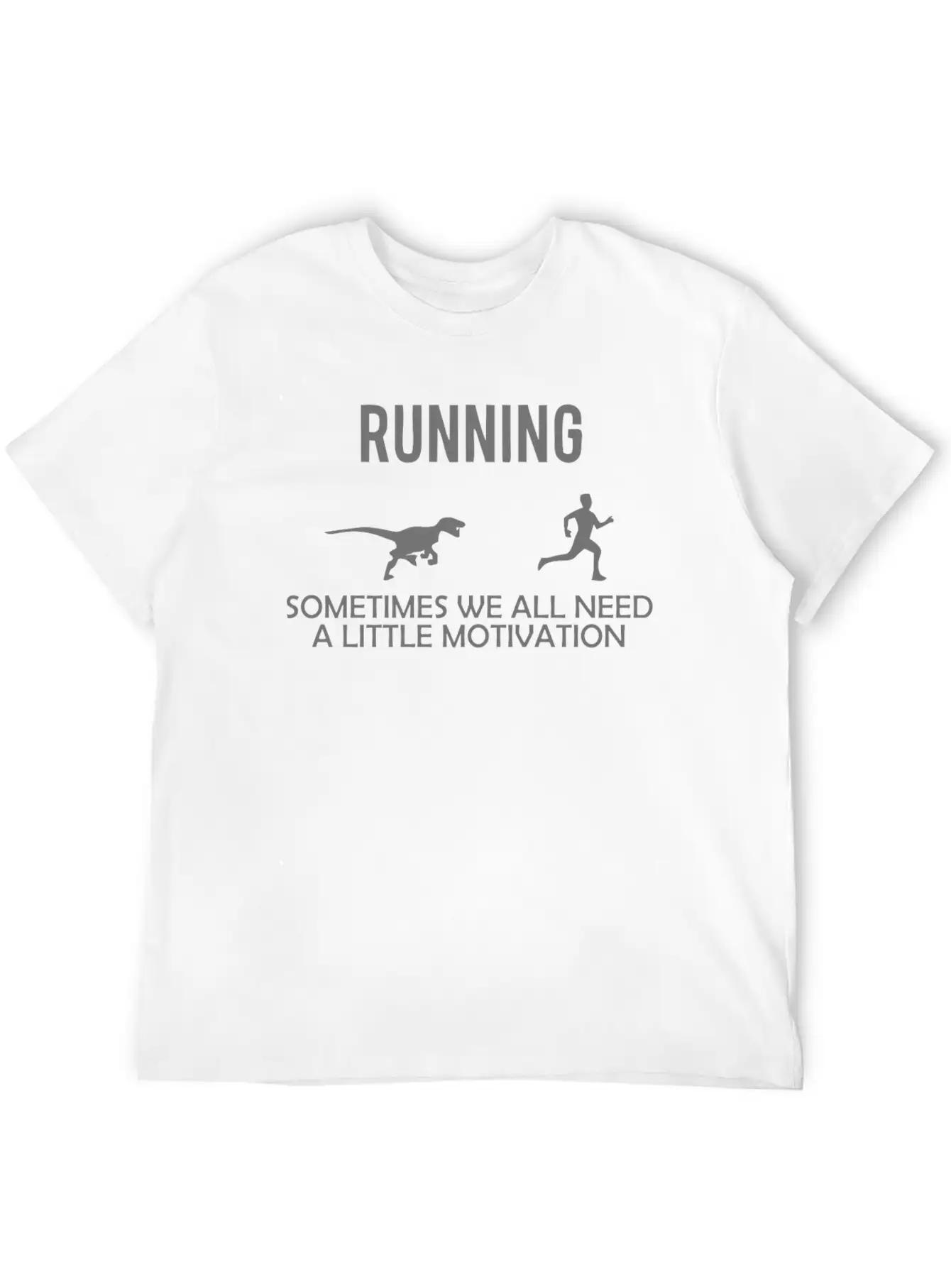 Running Motivation Lightweight Cotton T-Shirt – Daily Comfort Graphic Shirt
