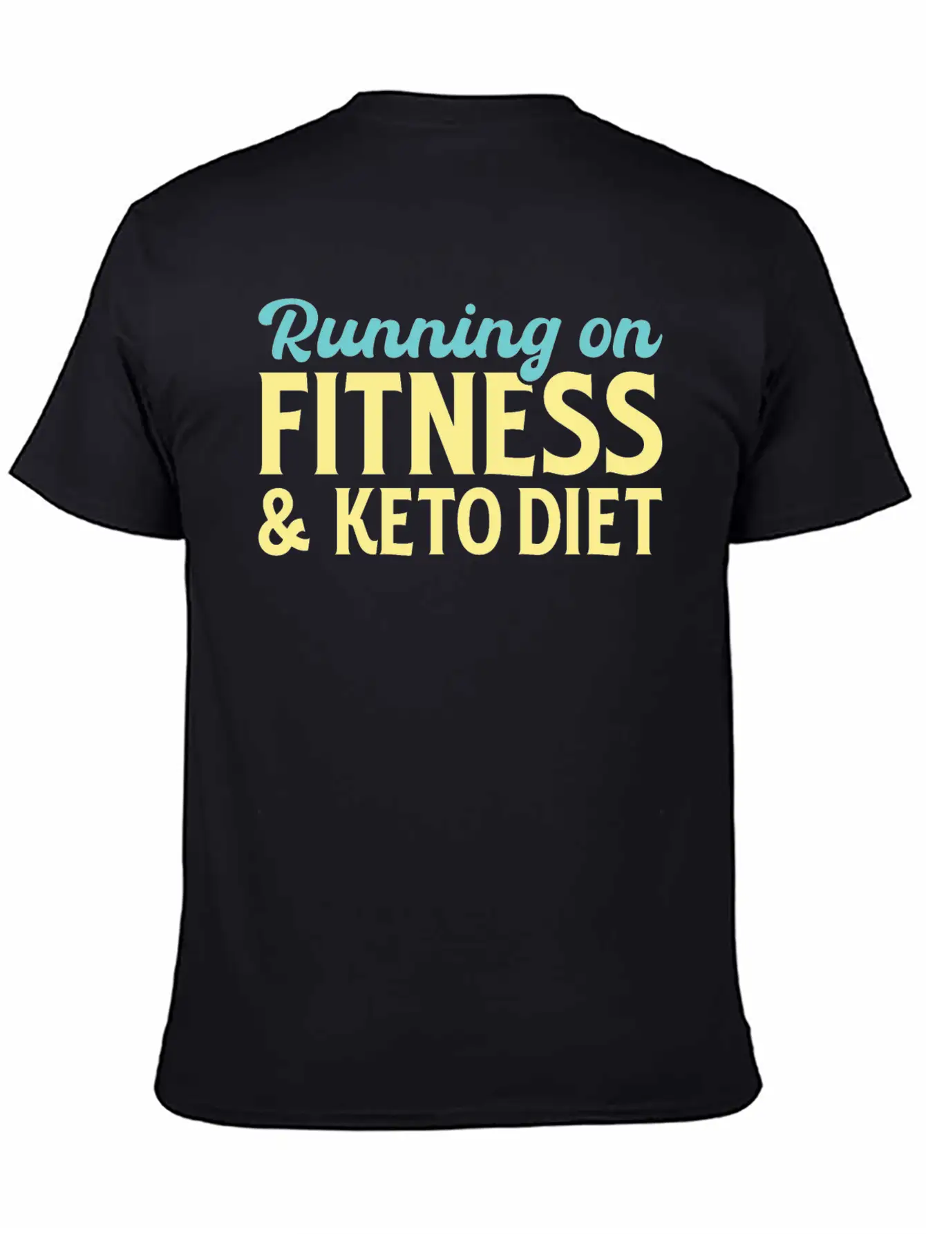 Running On Fitness And Keto Diet Relaxed Everyday Tee – Lightweight And Durable Cotton