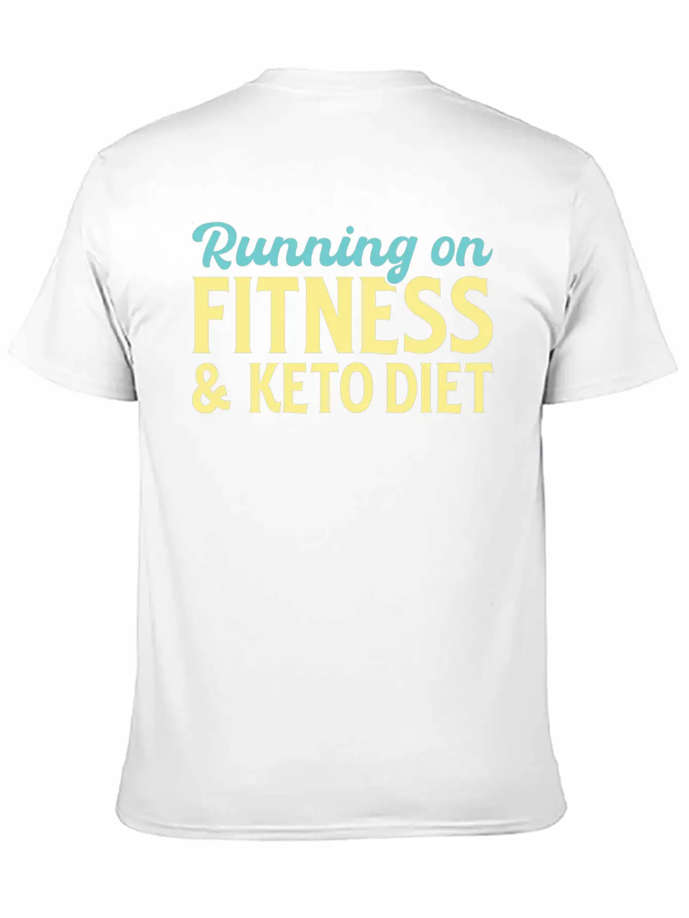 Running On Fitness And Keto Diet Relaxed Everyday Tee – Lightweight And Durable Cotton