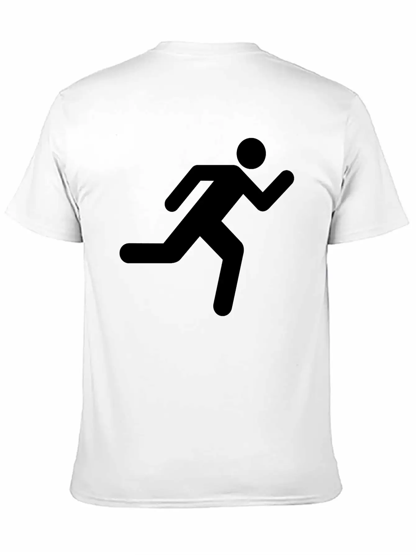 Running Person Essential Cotton Tee For Daily Outfits – Unisex Style