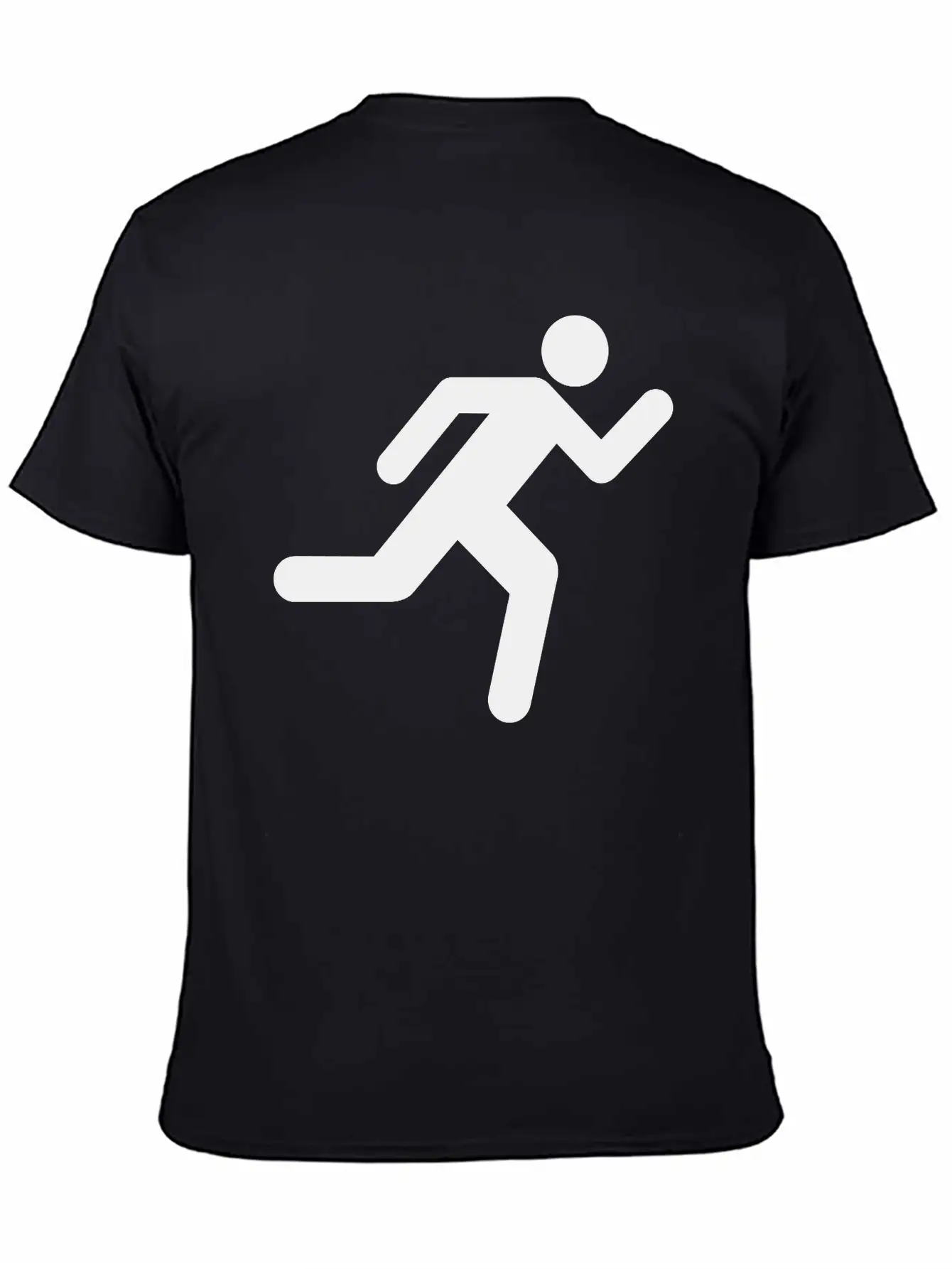 Running Person Essential Cotton Tee For Daily Outfits – Unisex Style
