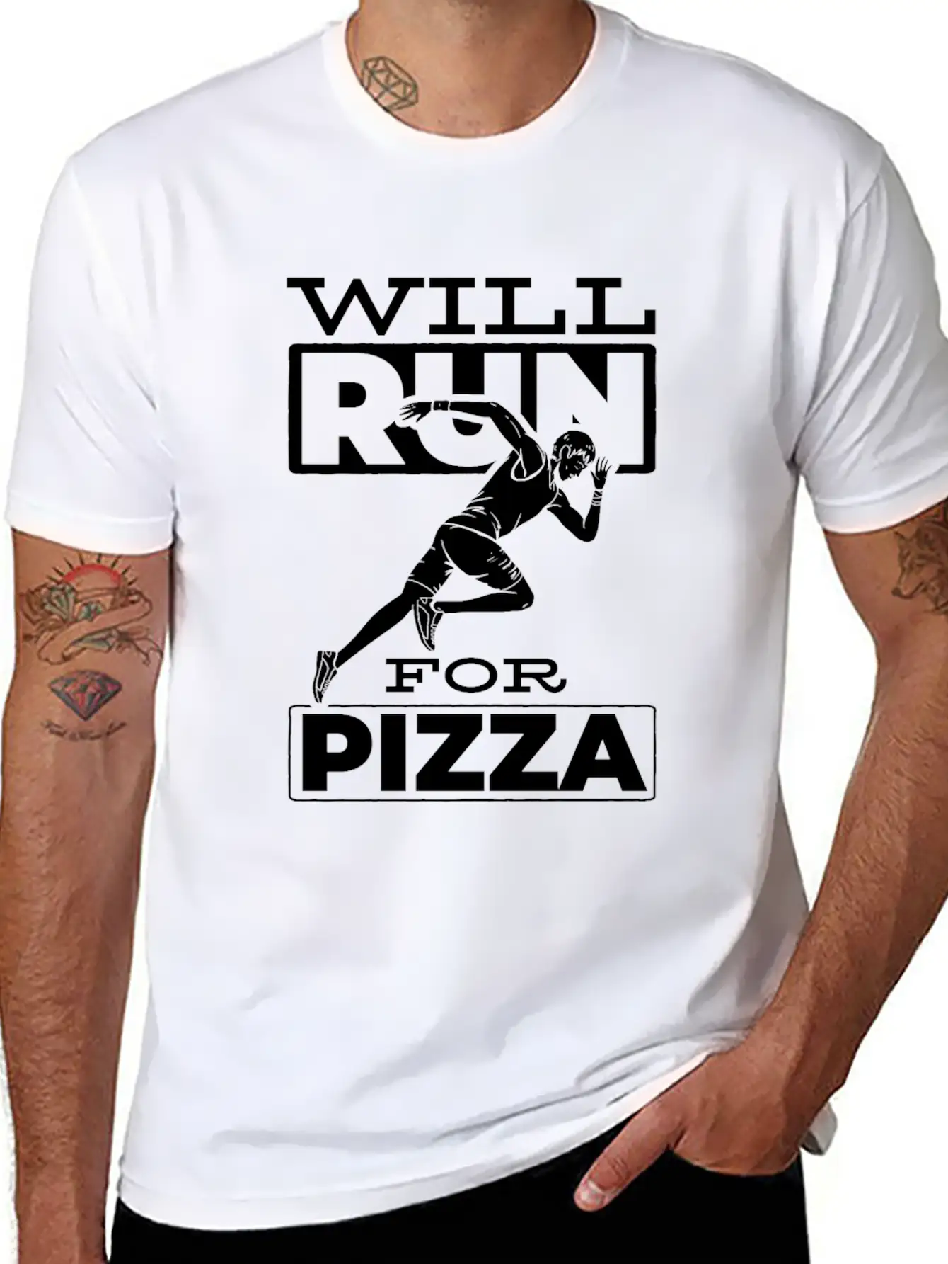 Running Run Runner Classic Fit Graphic Tee For Daily Comfort – Unisex Cotton Shirt