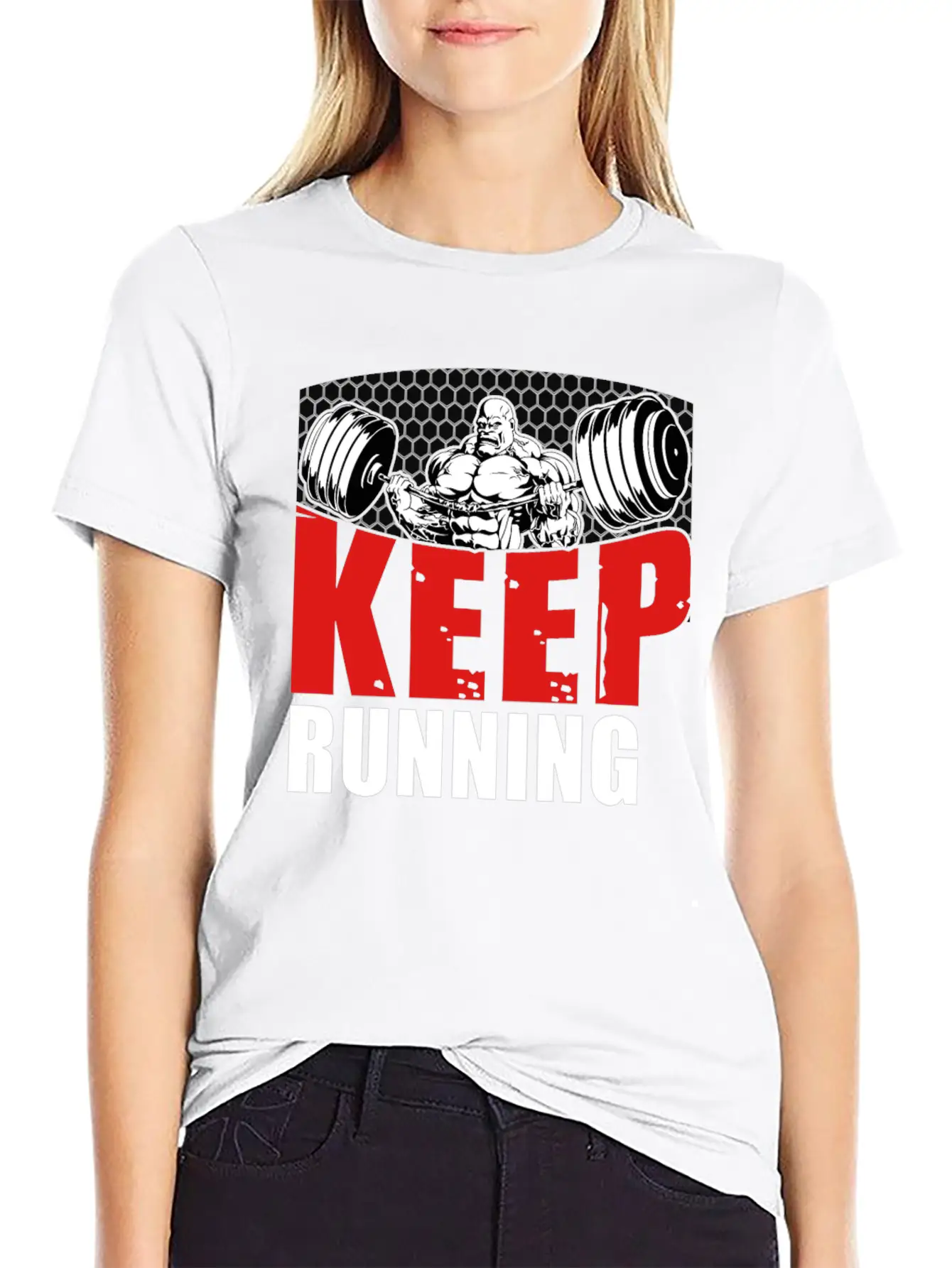 Running Runner, Run Keep Running Classic Fit Graphic Tee For Daily Comfort – Unisex Cotton Shirt