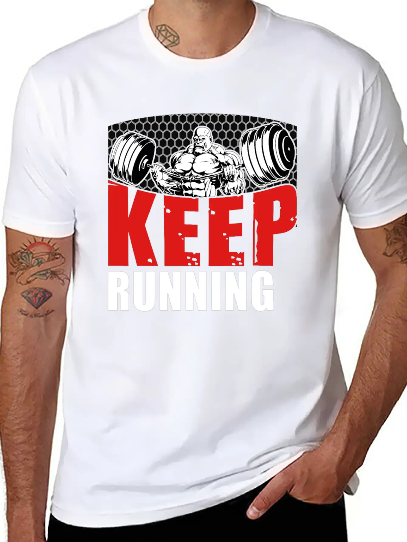 Running Runner, Run Keep Running Classic Fit Graphic Tee For Daily Comfort – Unisex Cotton Shirt