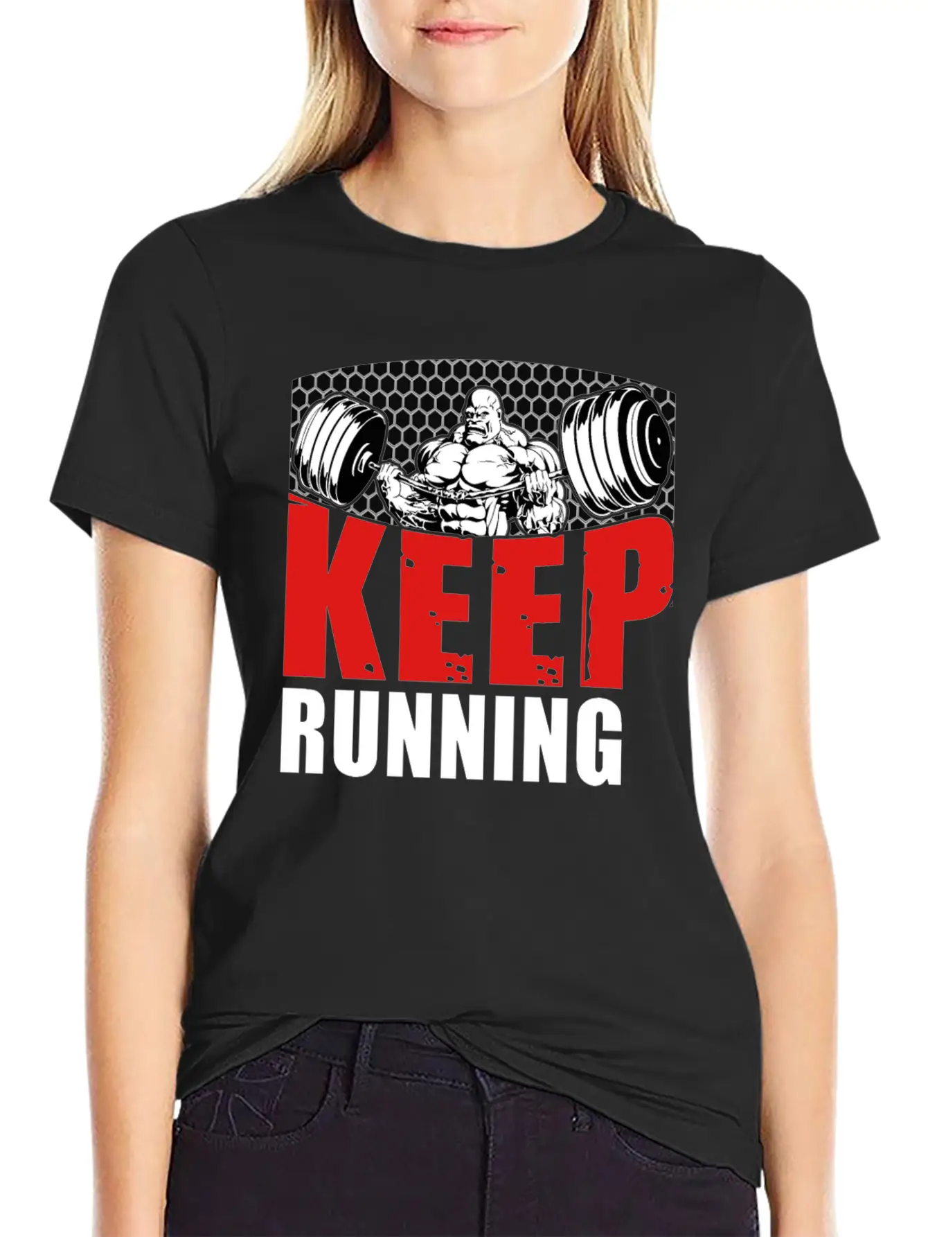 Running Runner, Run Keep Running Classic Fit Graphic Tee For Daily Comfort – Unisex Cotton Shirt