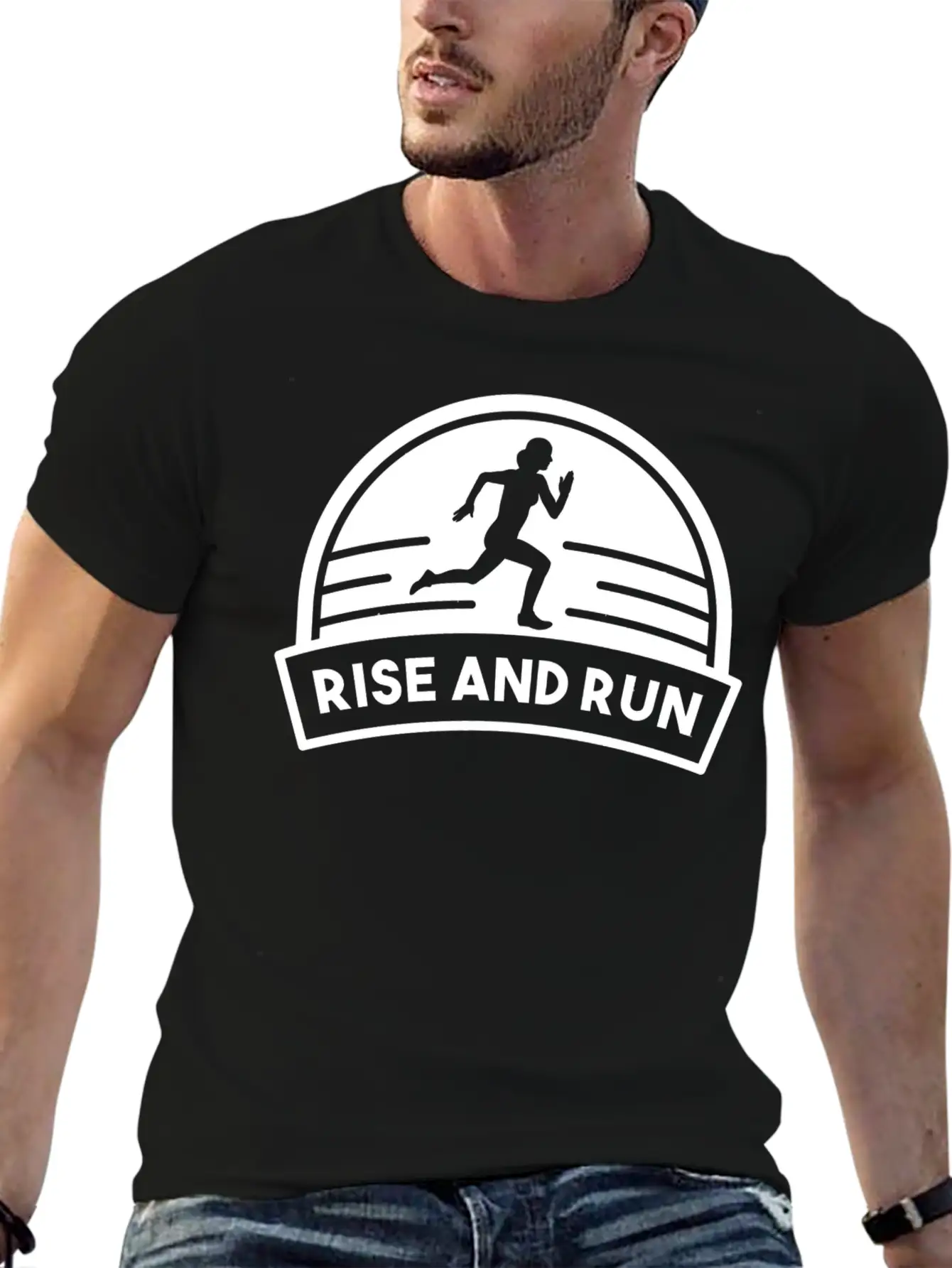 Running Running Jogging Jogging Sport Running Stylish Everyday T-Shirt – Unisex Basic Cotton Tee