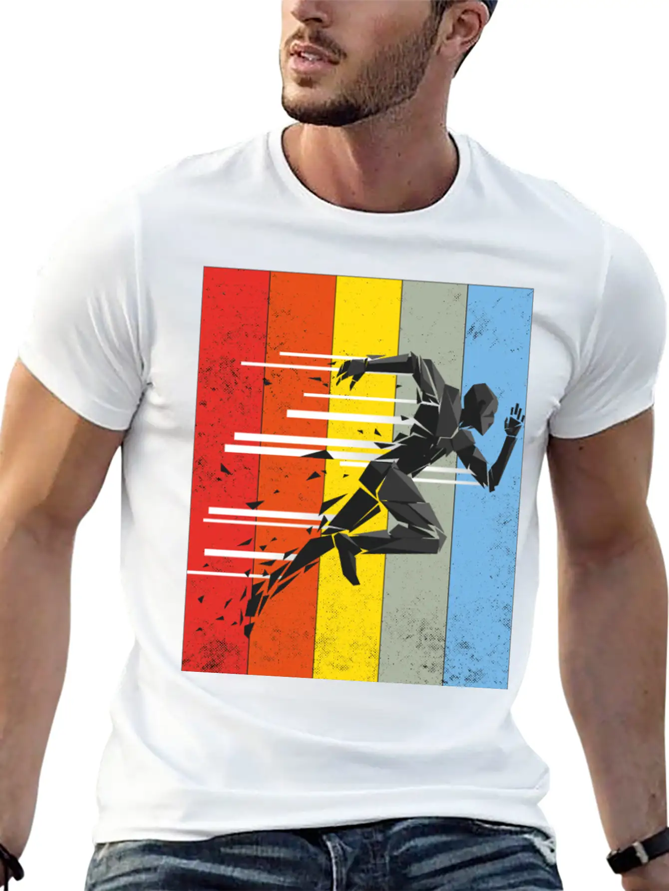 Running Sport Soft Cotton Short Sleeve Tee – Unisex Wardrobe Staple