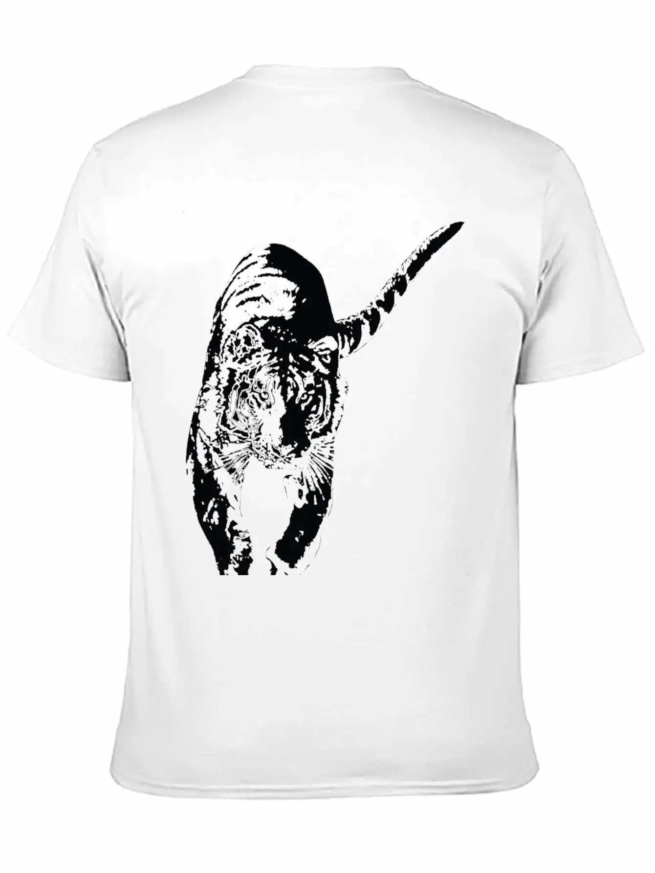 Running Tiger Basic Graphic T-Shirt – Daily Comfort In Soft Cotton