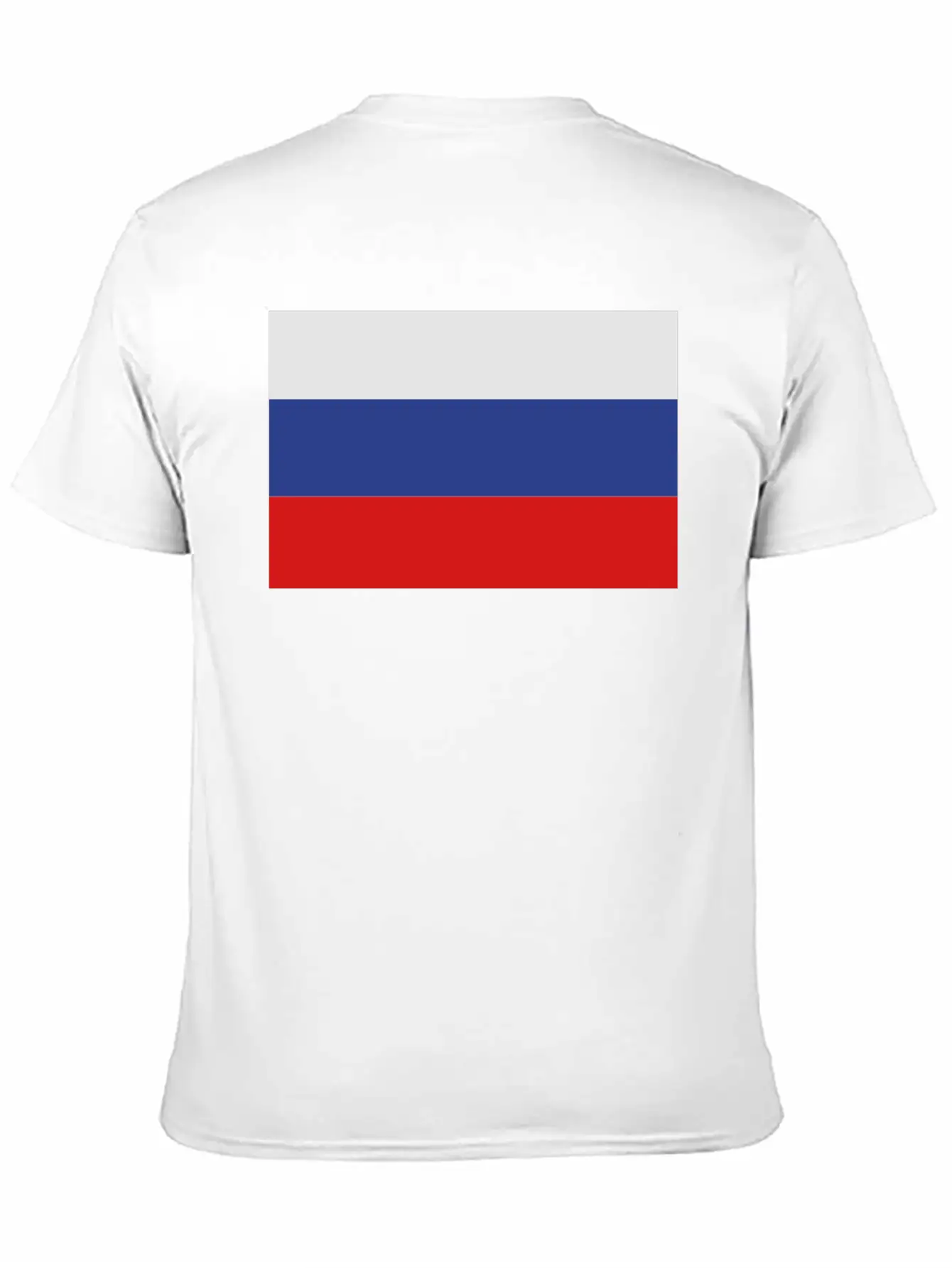 Russian Flag Modern Fit Casual T-Shirt – Clean And Versatile Design