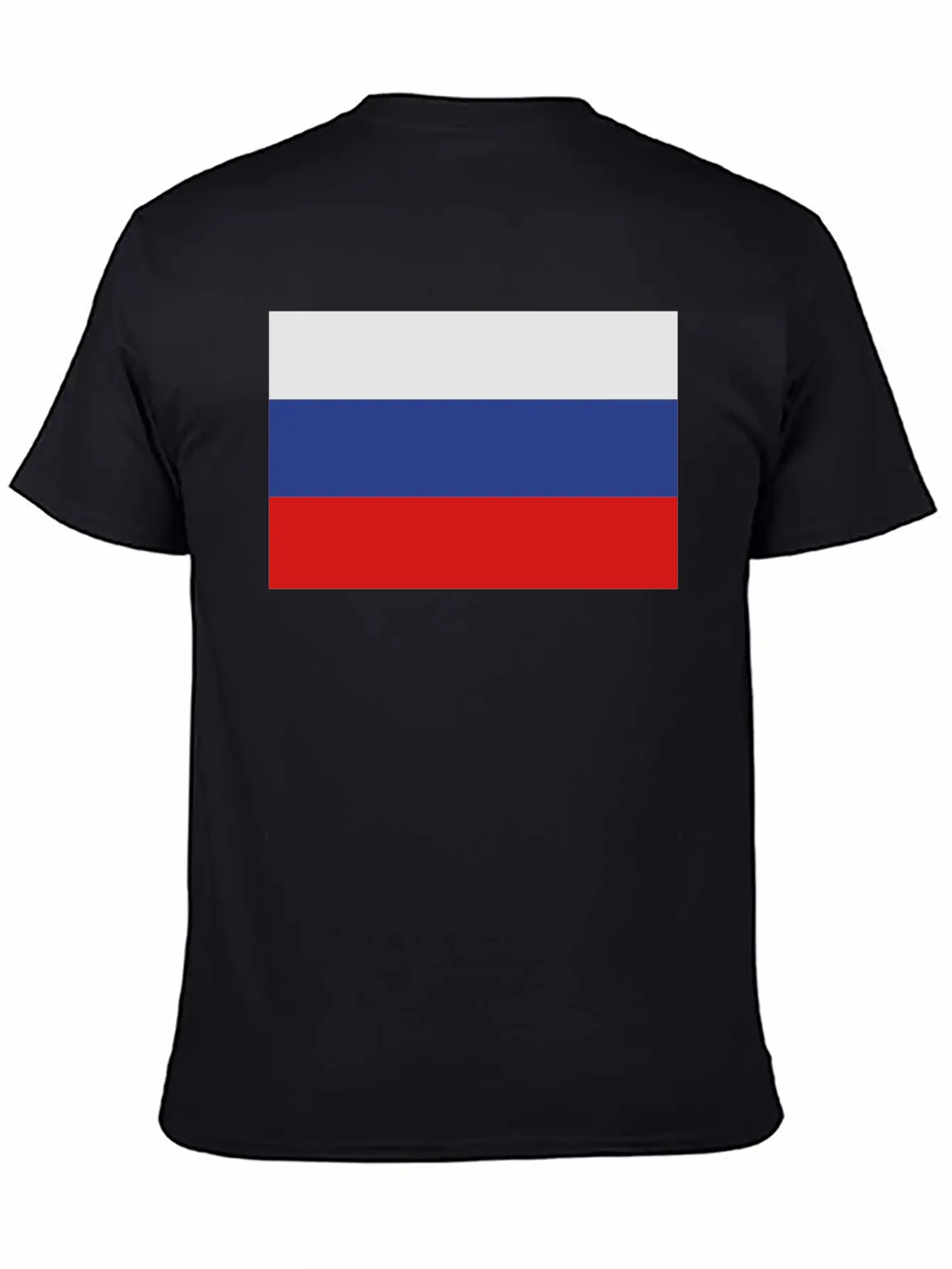 Russian Flag Modern Fit Casual T-Shirt – Clean And Versatile Design