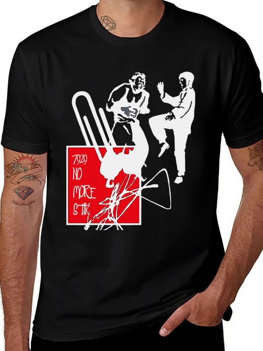 7929 No More Strike Graphic T-Shirt