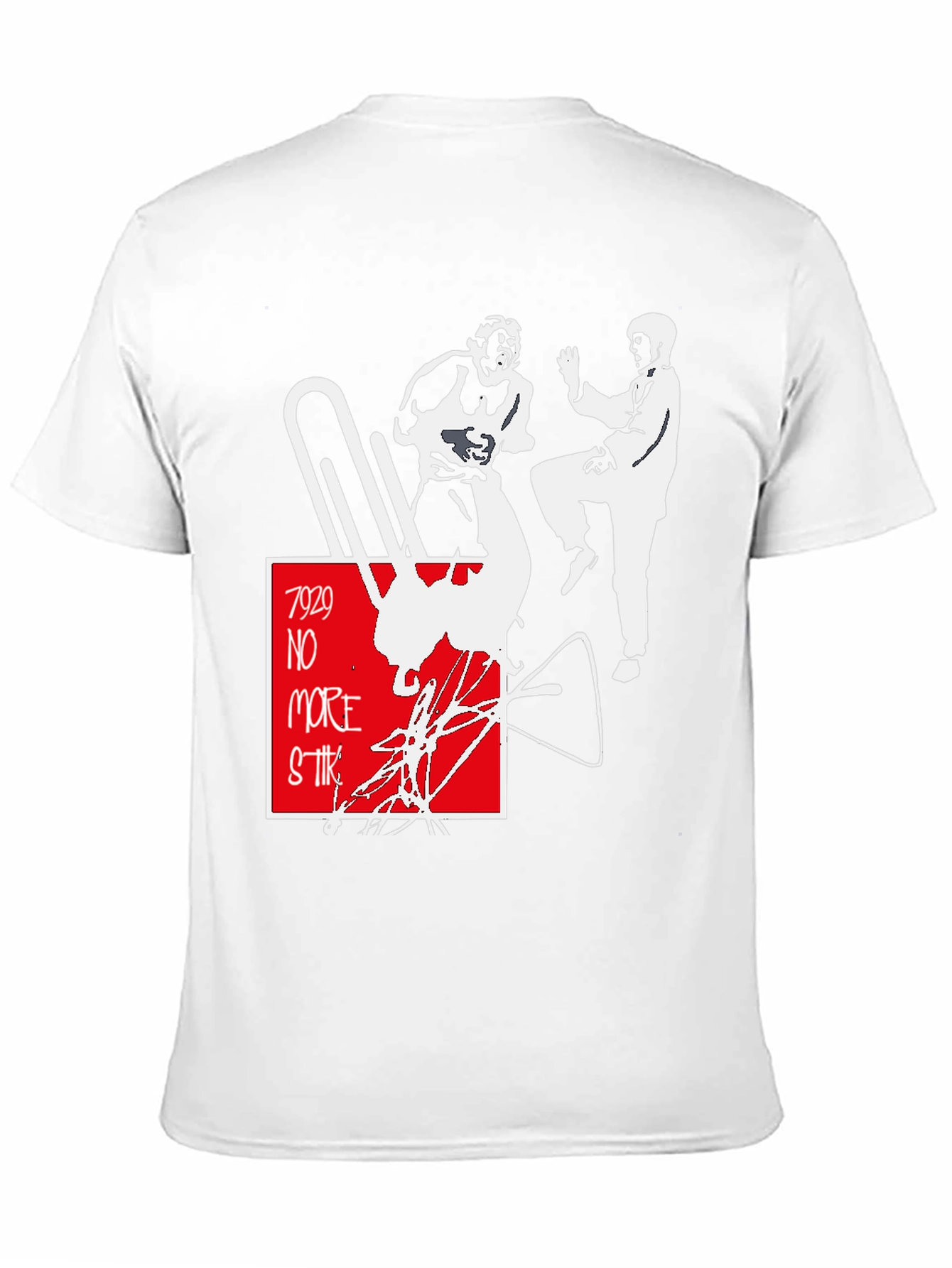 7929 No More Strike Graphic T-Shirt