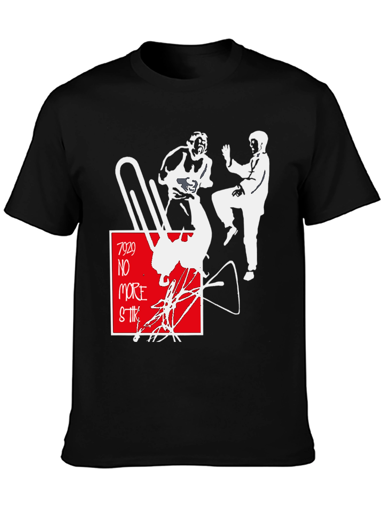 7929 No More Strike Graphic T-Shirt