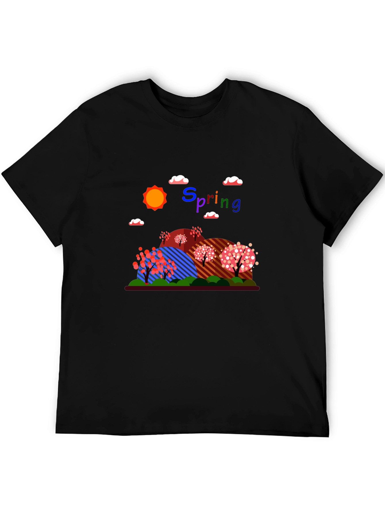 Spring Landscape Graphic Tee - Unisex