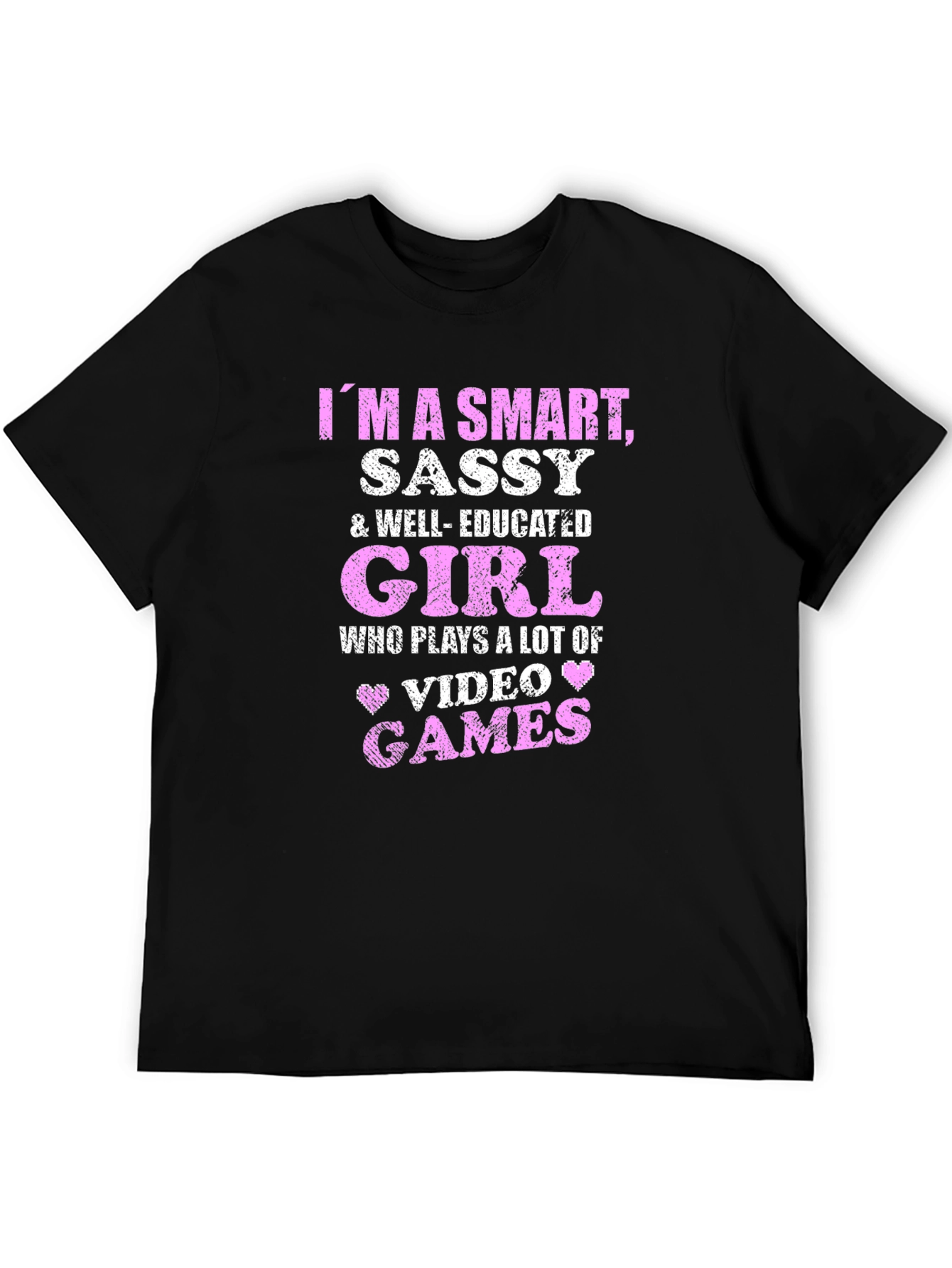 Smart Sassy Gamer Girl T-Shirt