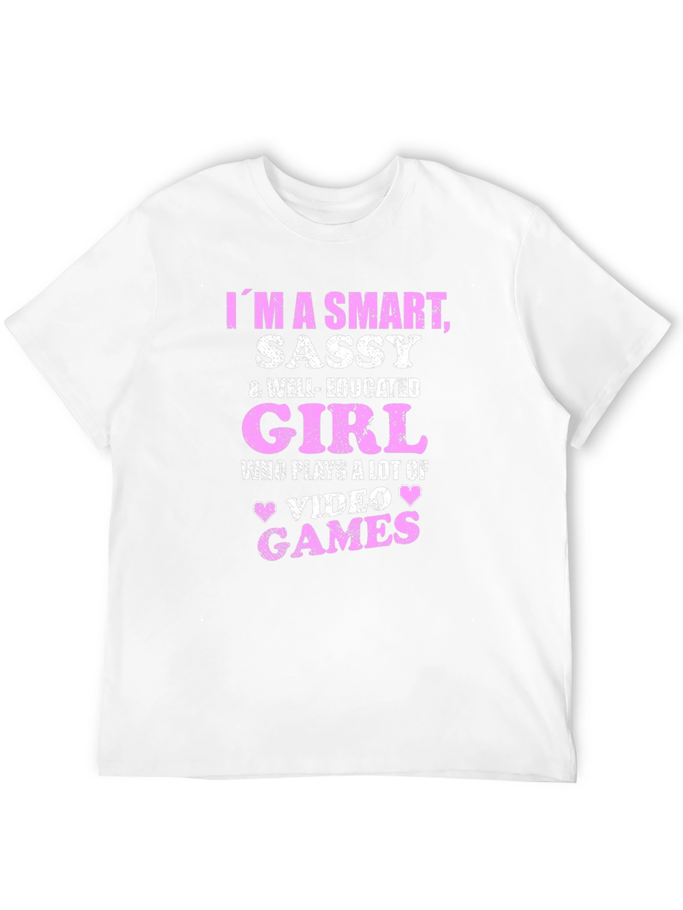 Smart Sassy Gamer Girl T-Shirt