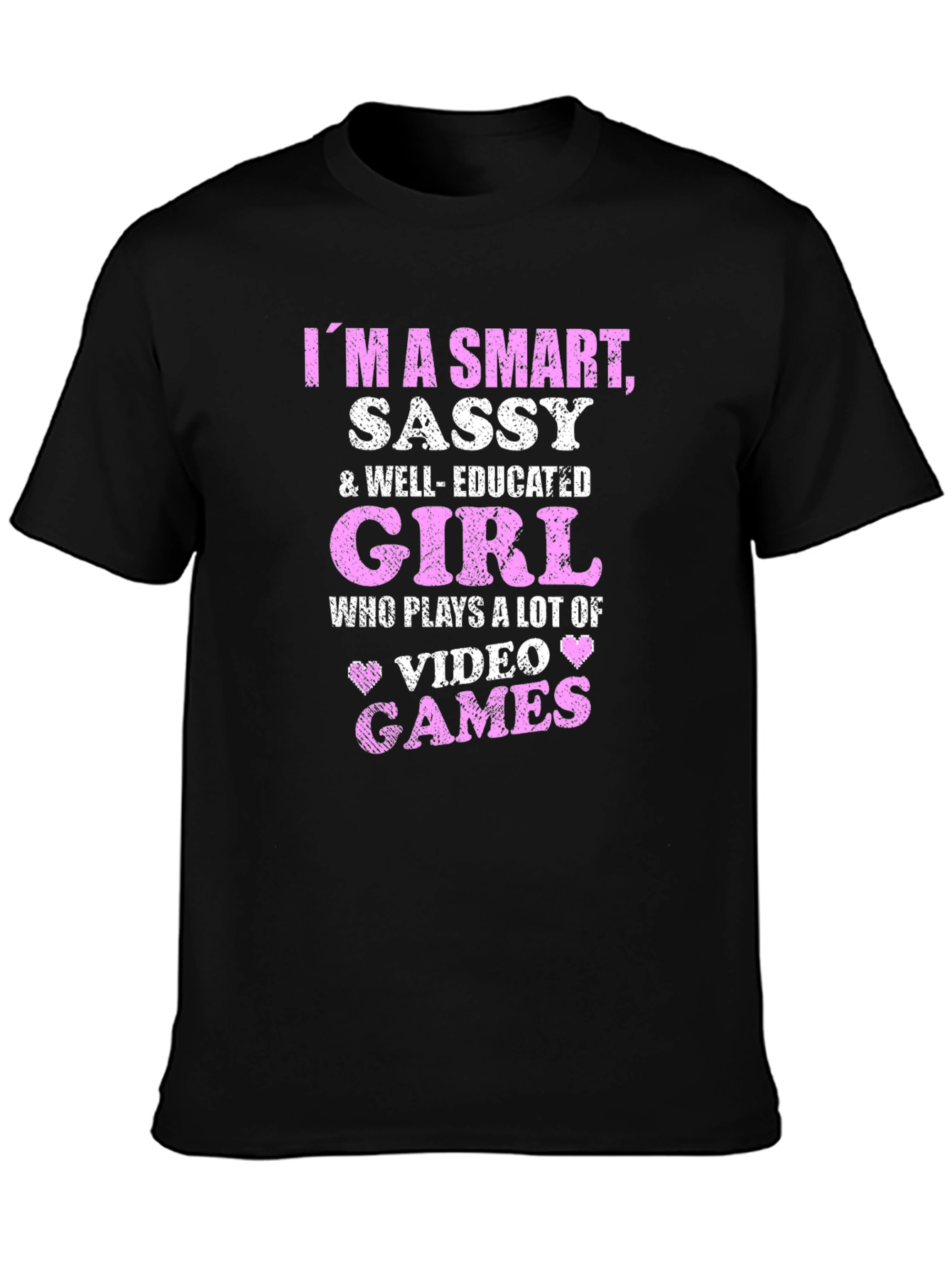 Smart Sassy Gamer Girl T-Shirt