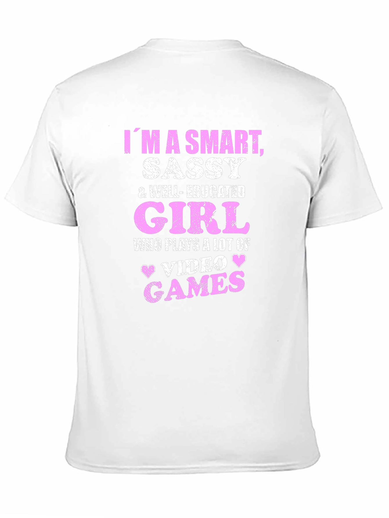 Smart Sassy Gamer Girl T-Shirt