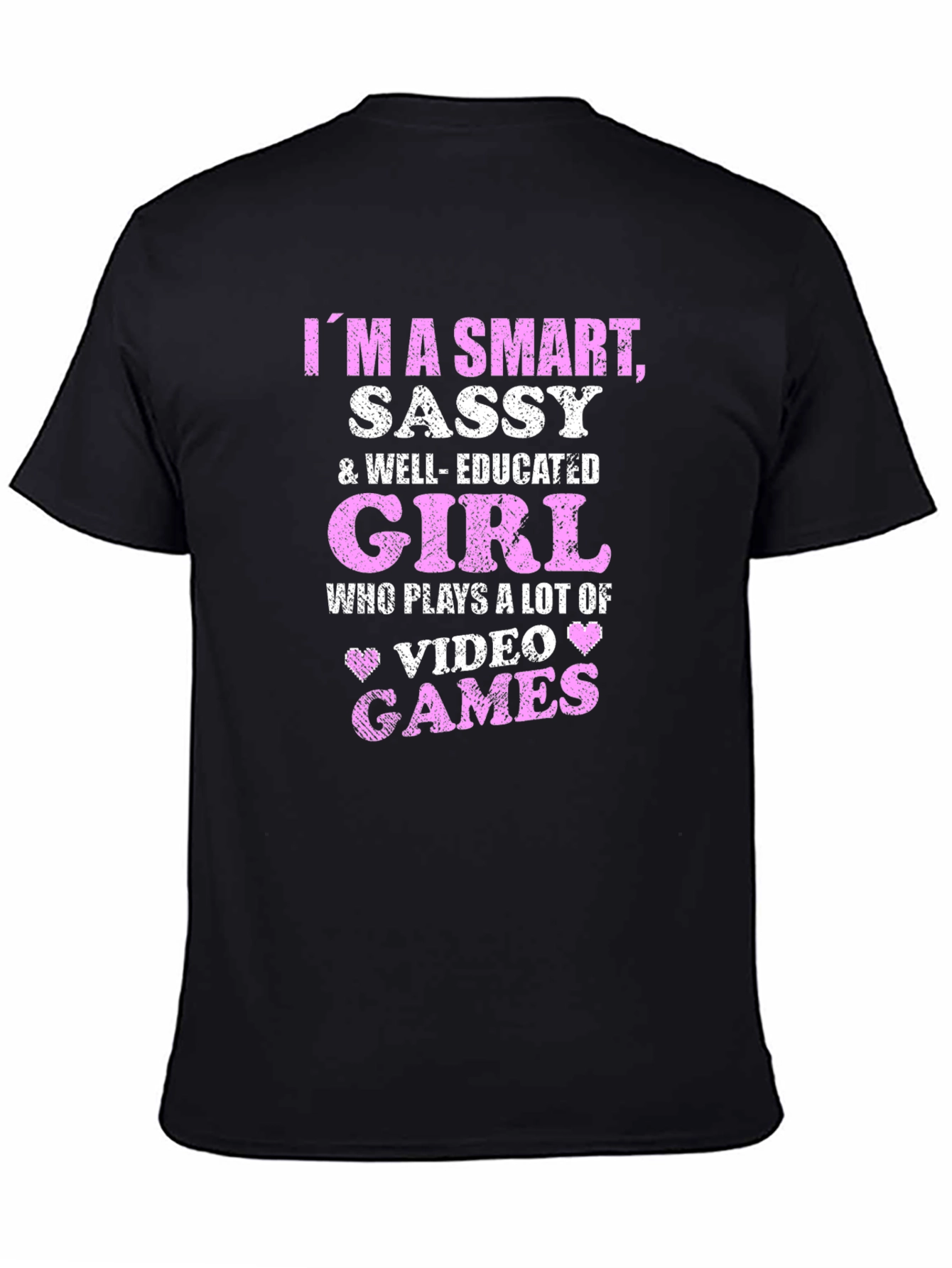 Smart Sassy Gamer Girl T-Shirt
