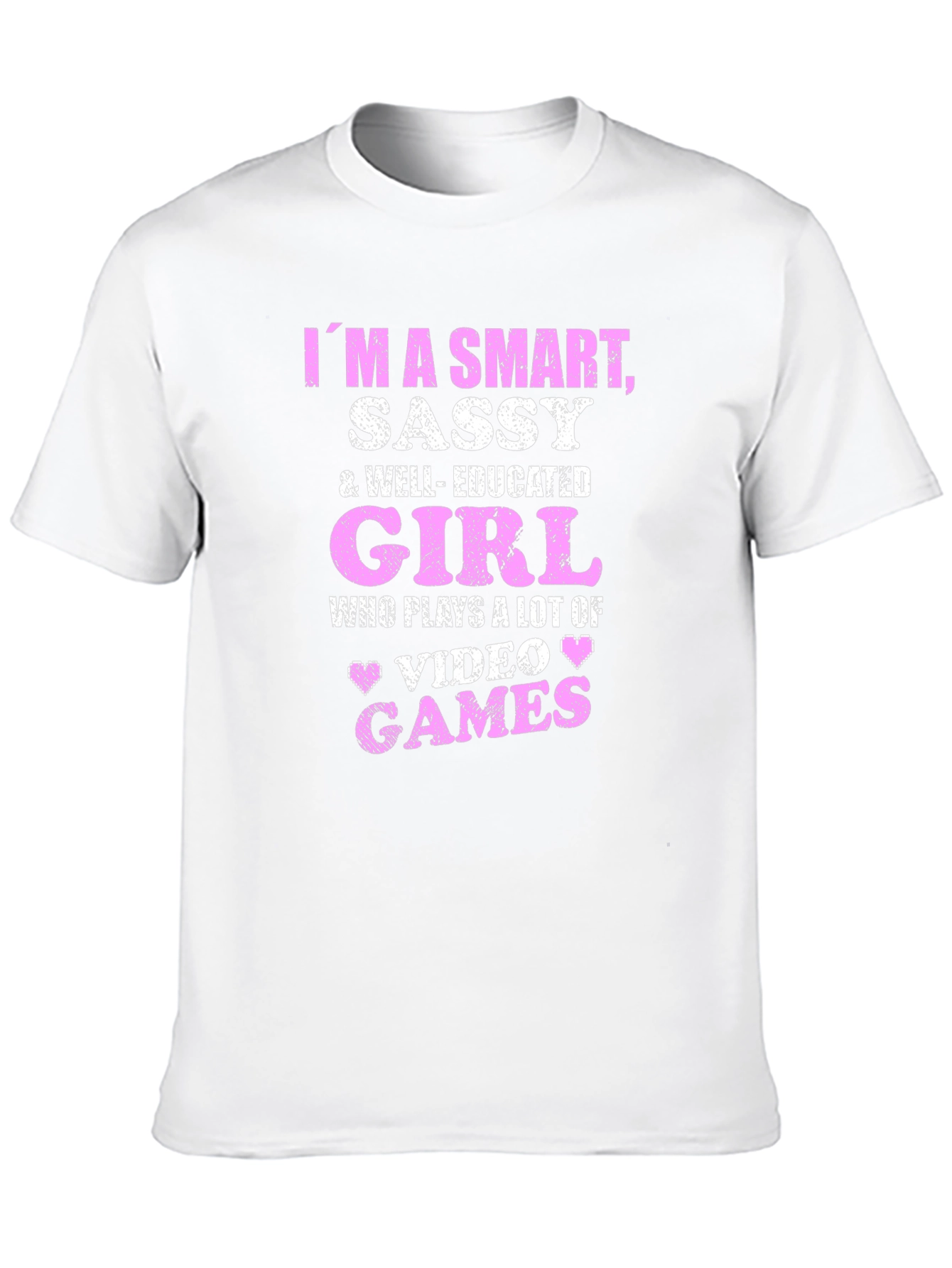 Smart Sassy Gamer Girl T-Shirt