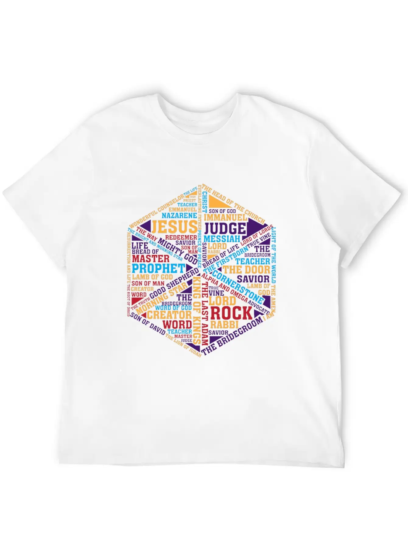 Sacred Glass Art Jesus Tee Stylish Everyday T-Shirt – Unisex Basic Cotton Tee