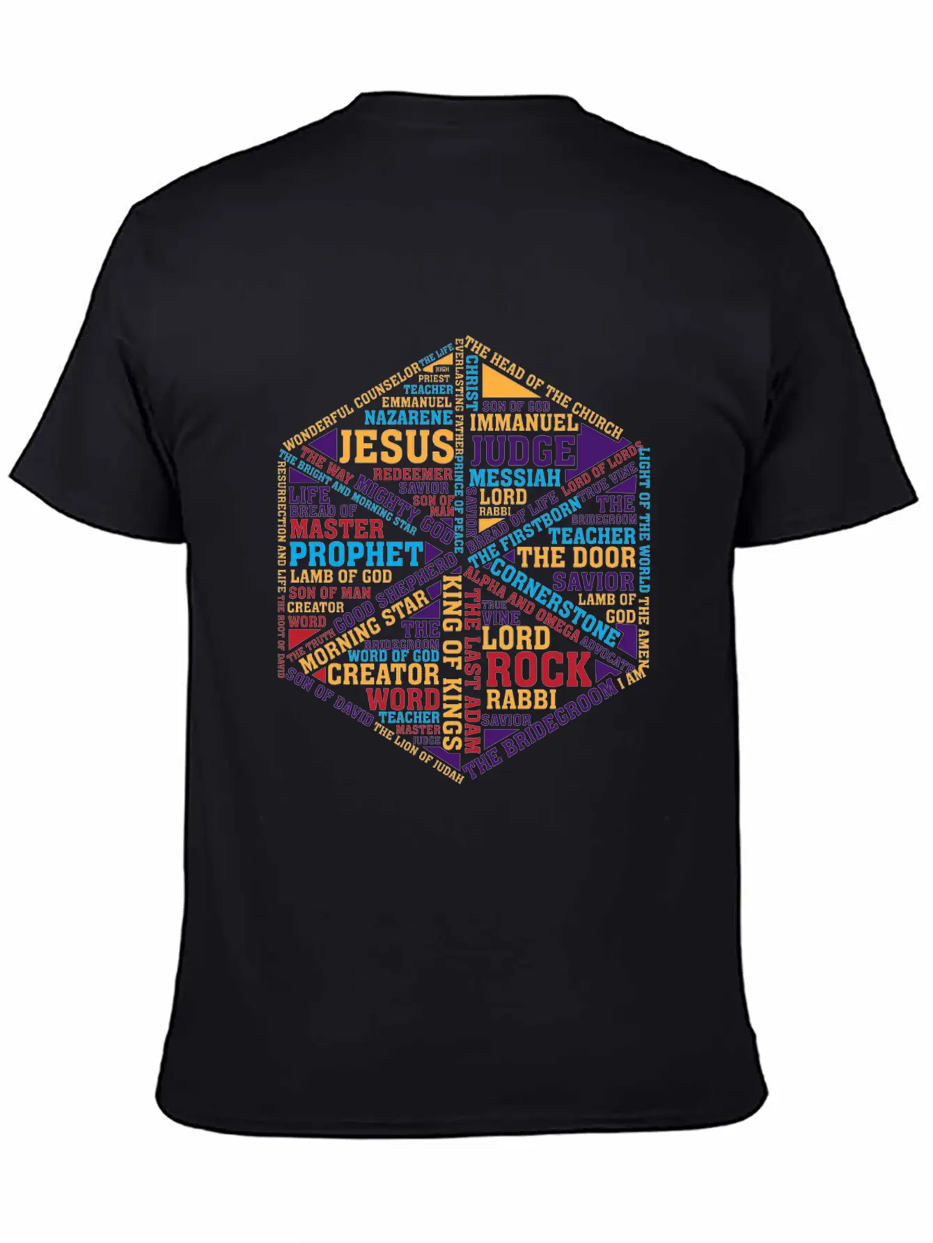 Sacred Glass Art Jesus Tee Stylish Everyday T-Shirt – Unisex Basic Cotton Tee