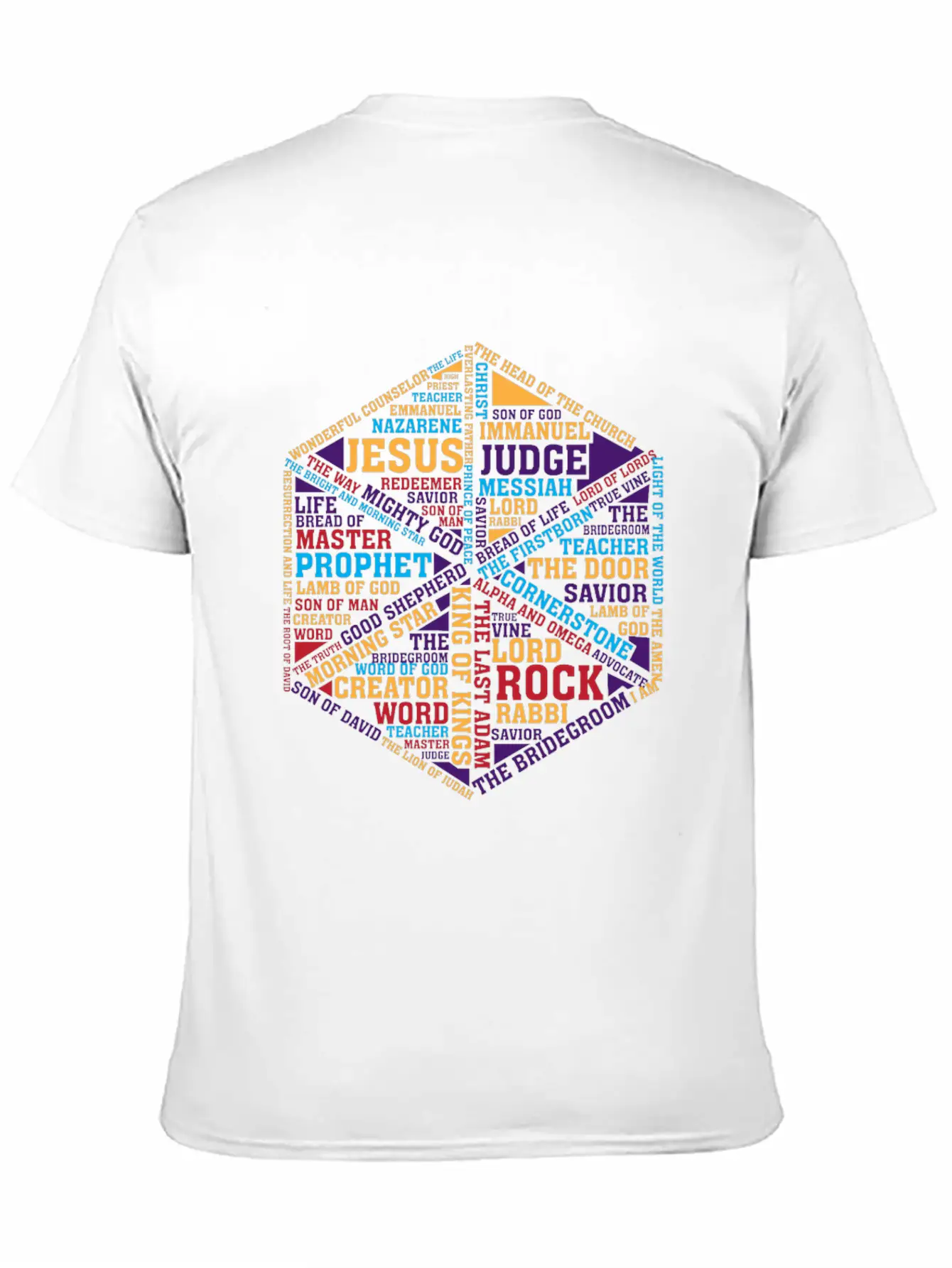 Sacred Glass Art Jesus Tee Stylish Everyday T-Shirt – Unisex Basic Cotton Tee