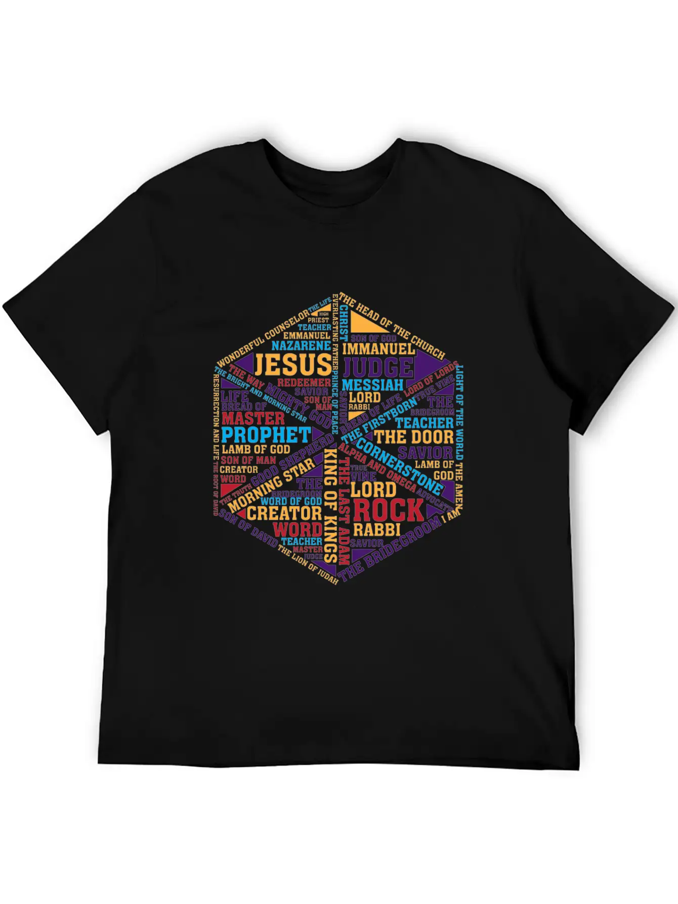 Sacred Glass Art Jesus Tee Stylish Everyday T-Shirt – Unisex Basic Cotton Tee
