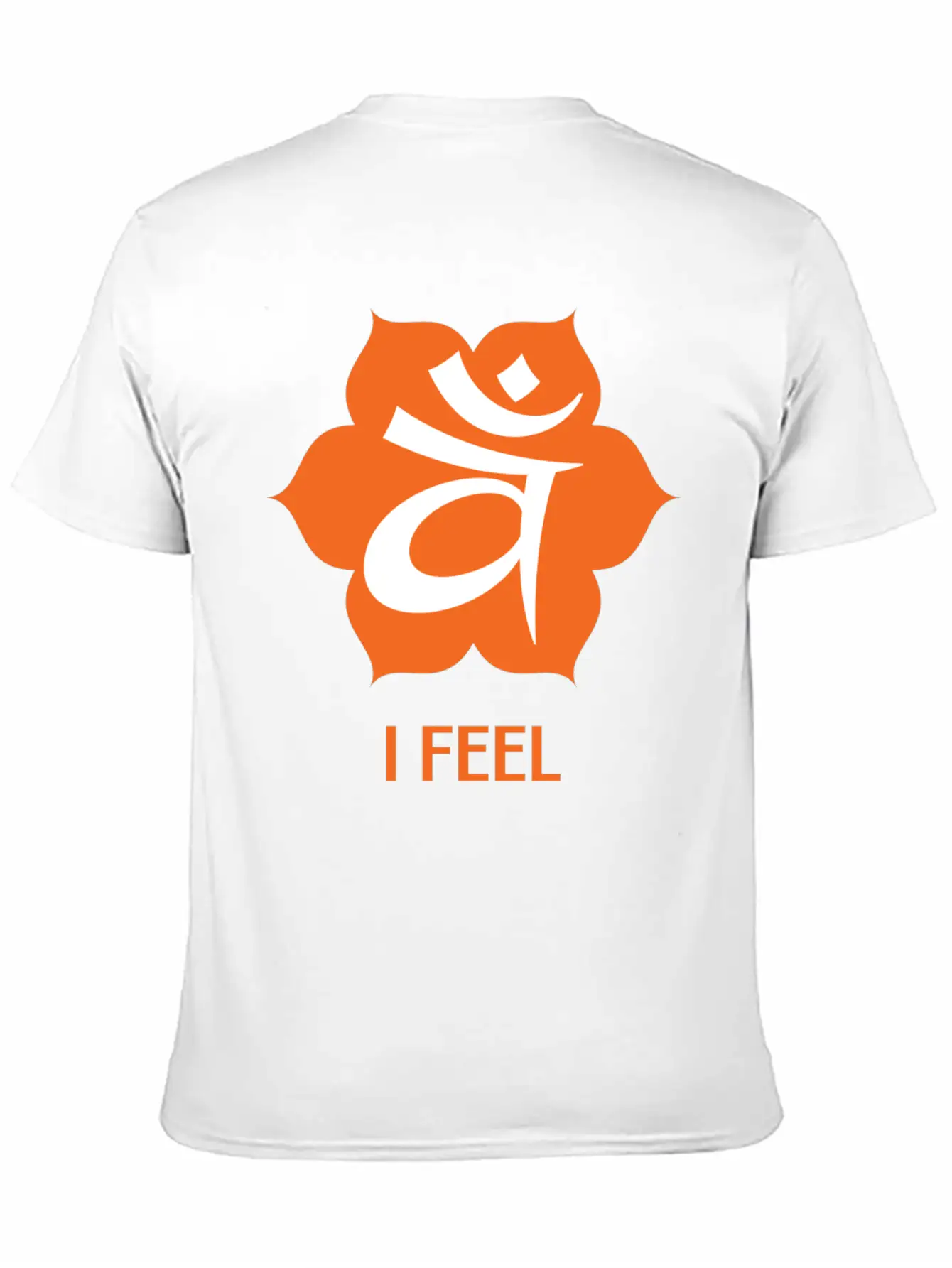 Sacred Orange Chakra - Svadhistana - I Feel Modern Fit Casual T-Shirt ��� Clean And Versatile Design