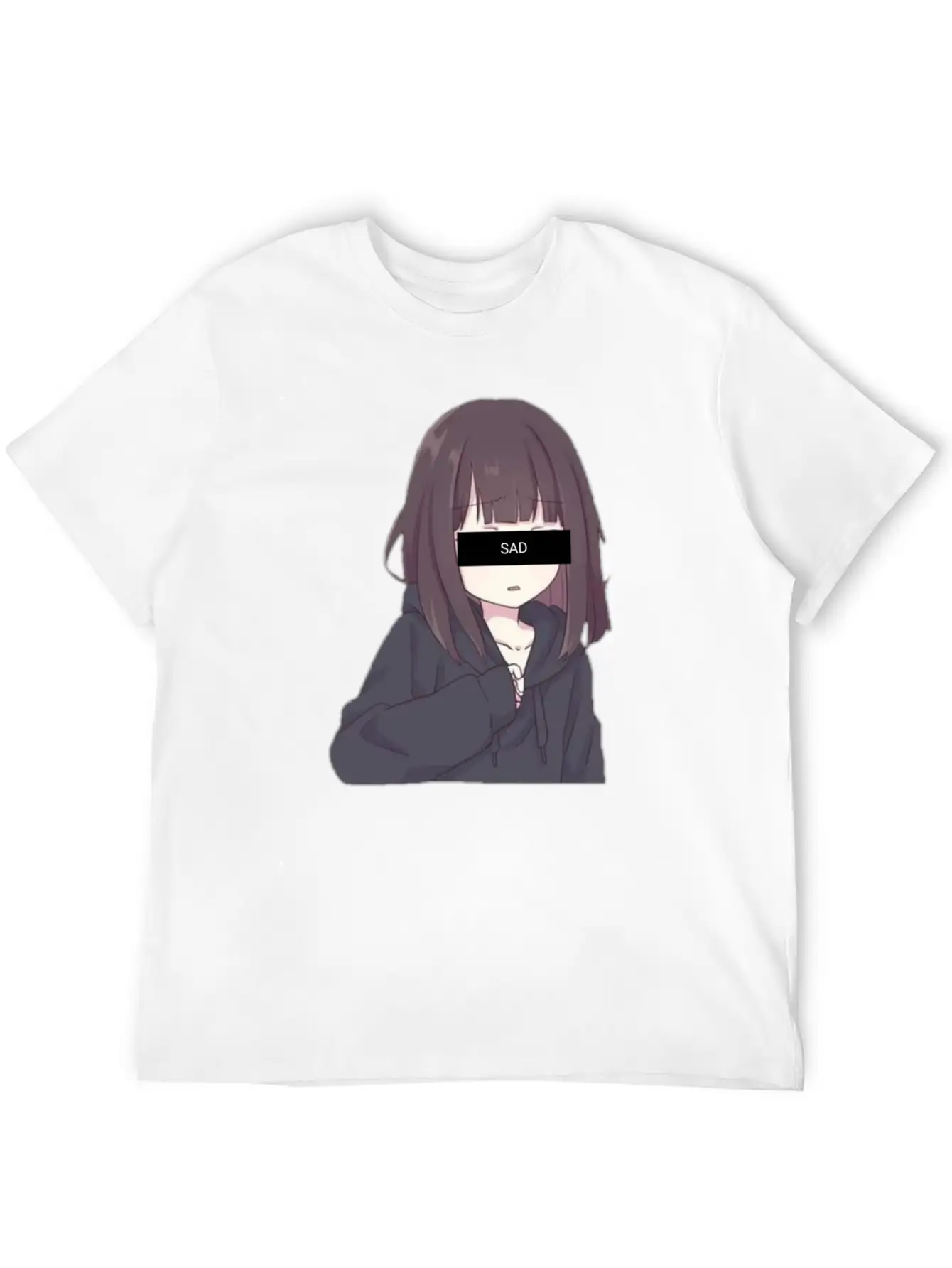Sad Design Stylish Everyday T-Shirt – Unisex Basic Cotton Tee