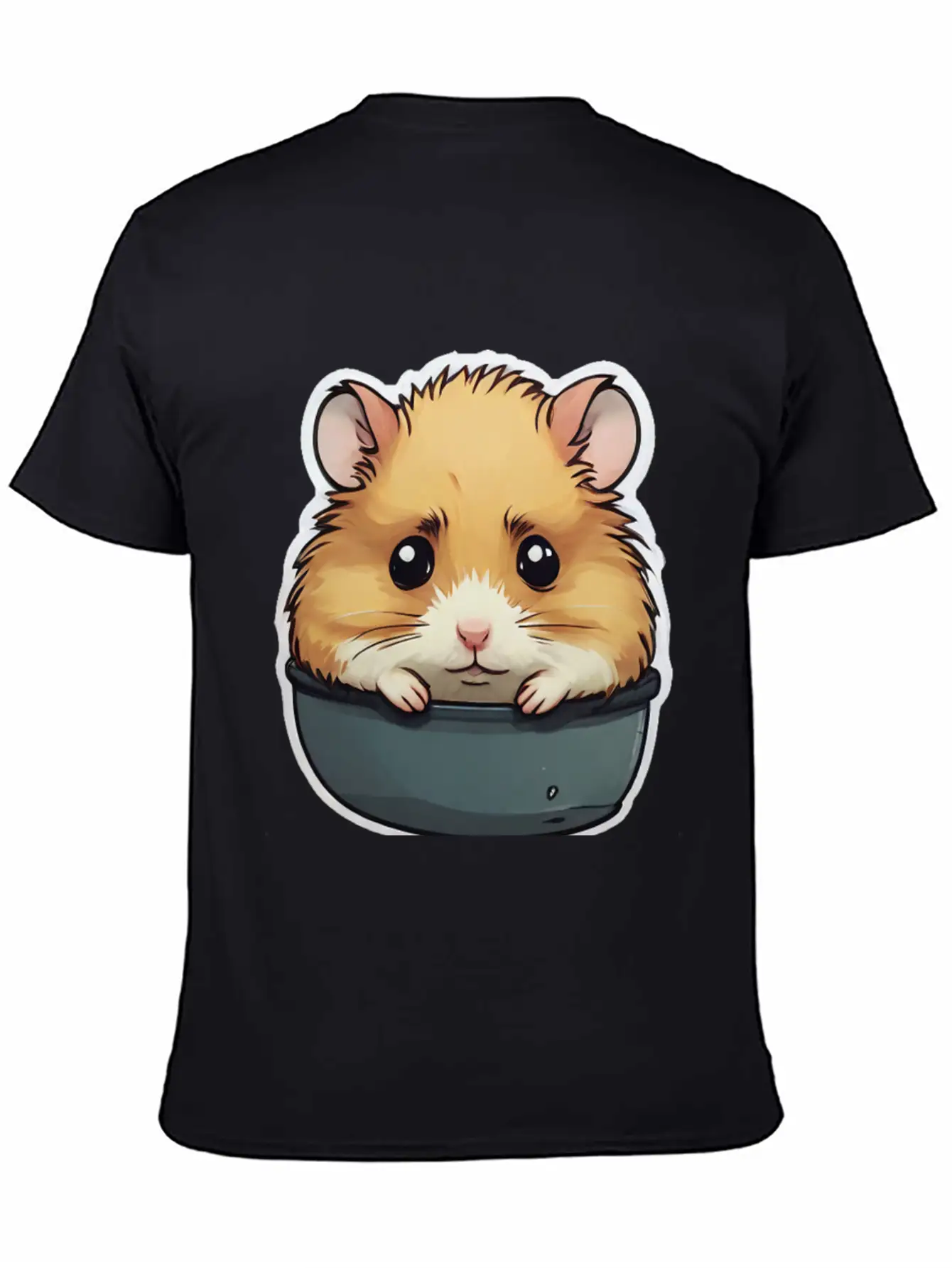Sad Hamster Lightweight Cotton T-Shirt – Daily Comfort Graphic Shirt