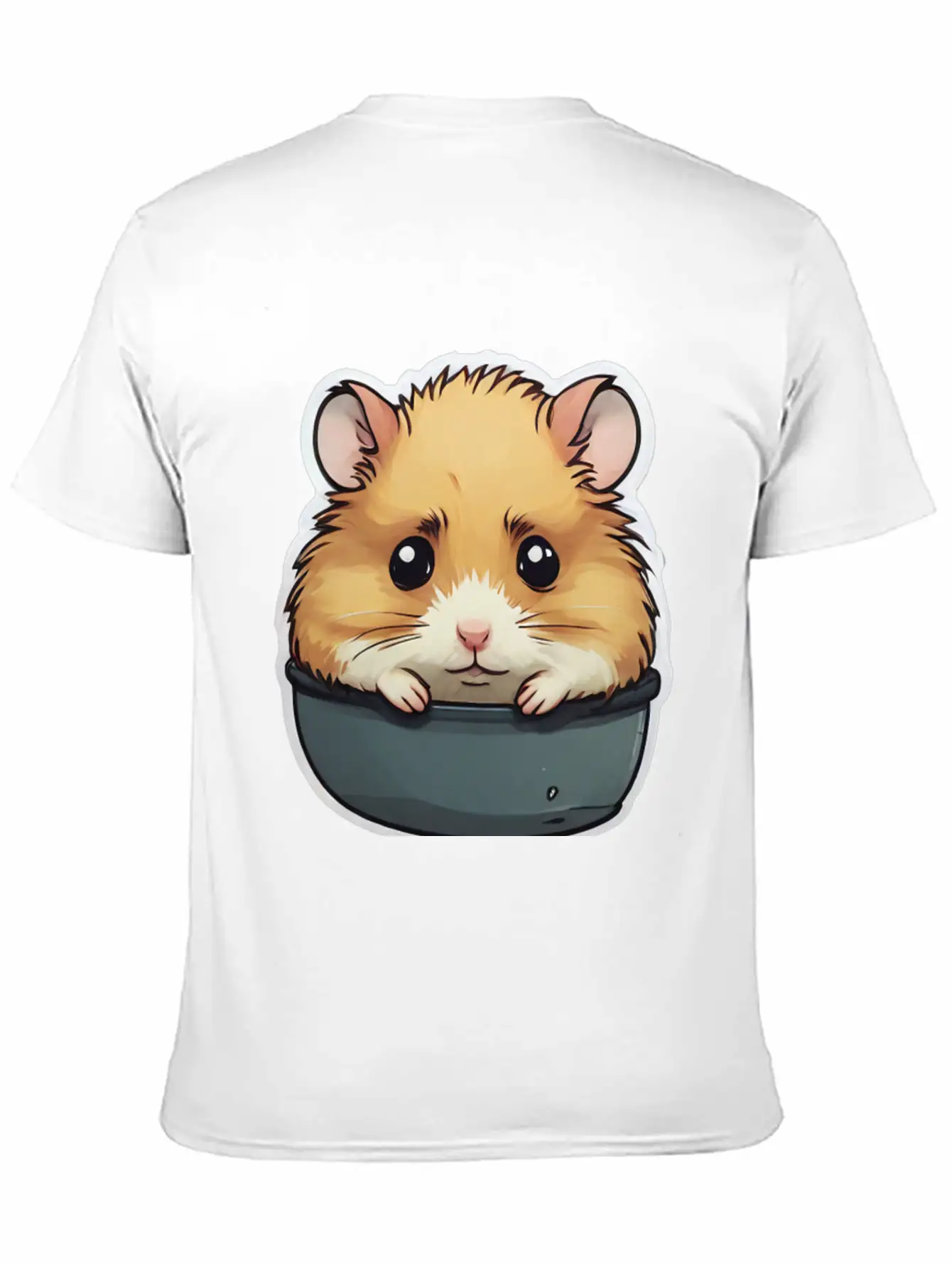 Sad Hamster Lightweight Cotton T-Shirt – Daily Comfort Graphic Shirt