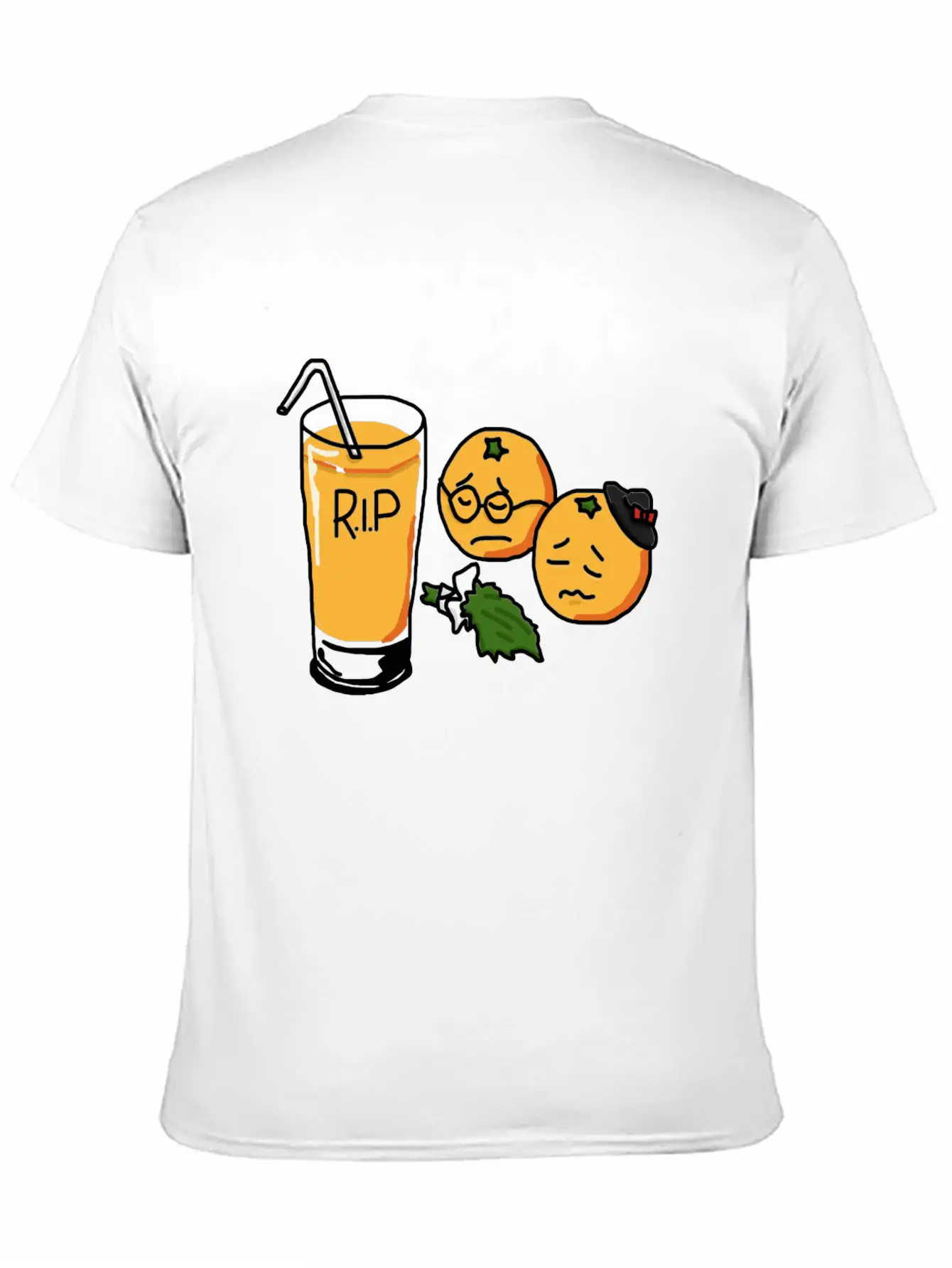 Sad Orange Relaxed Everyday Tee – Lightweight And Durable Cotton