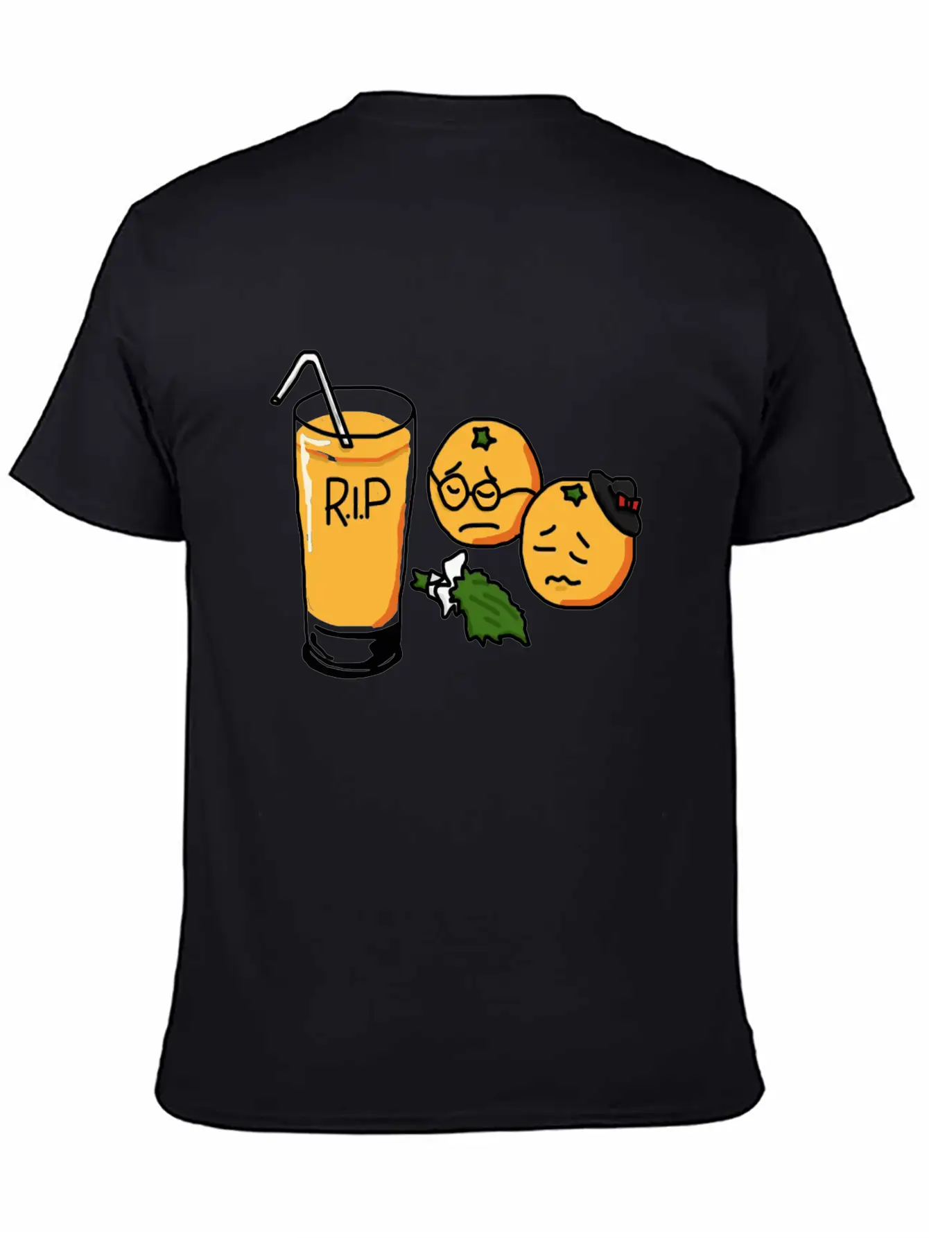 Sad Orange Relaxed Everyday Tee – Lightweight And Durable Cotton
