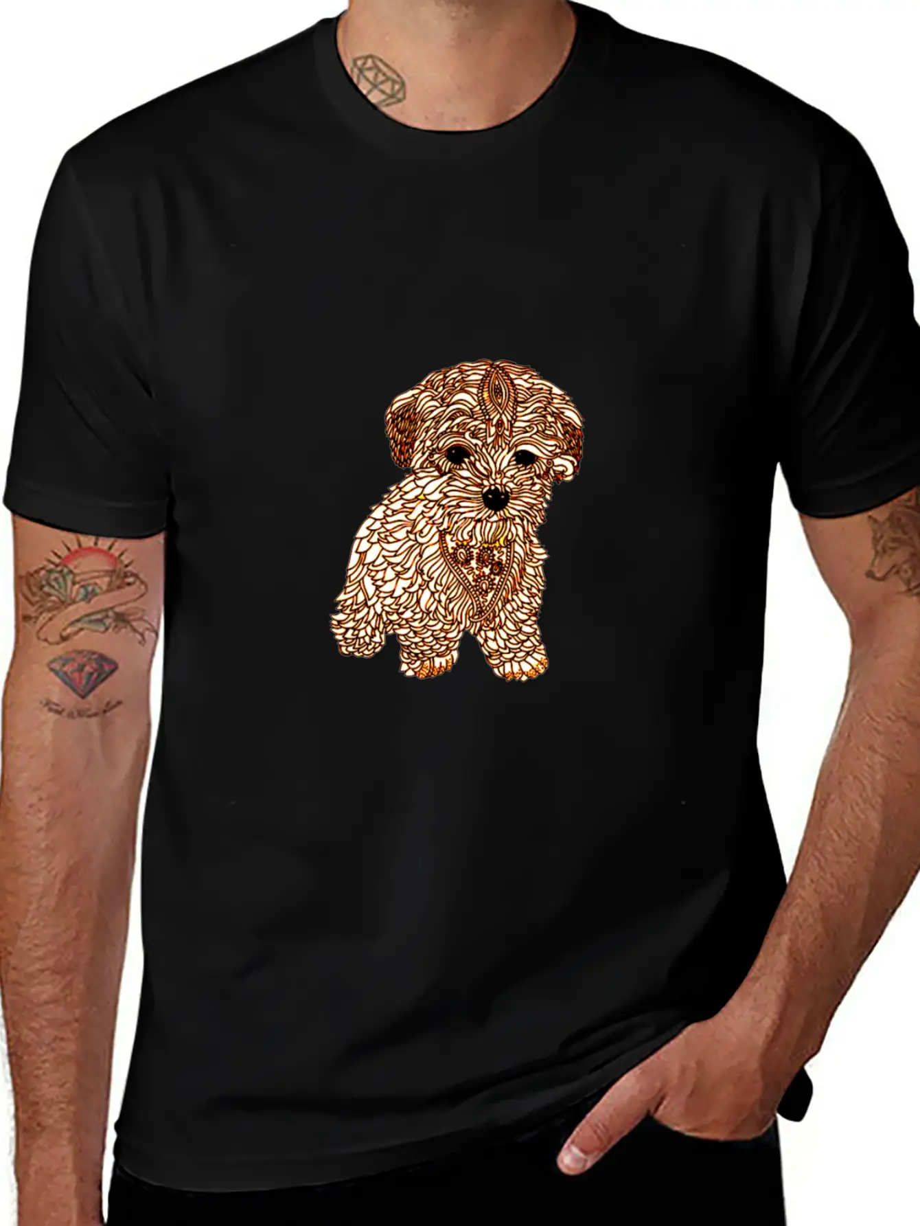 Sad Puppy 3 Essential Cotton Tee For Daily Outfits – Unisex Style