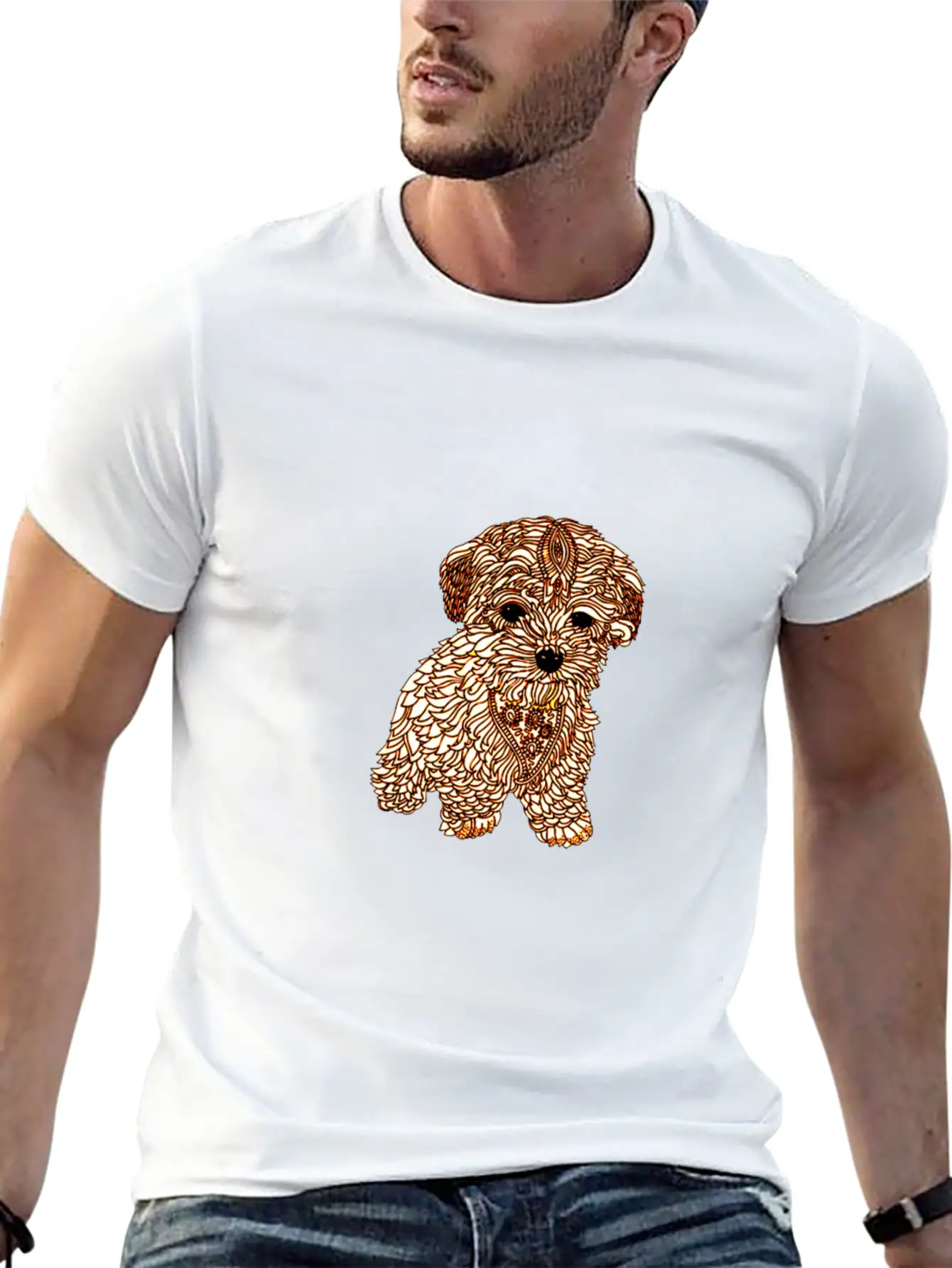 Sad Puppy 3 Essential Cotton Tee For Daily Outfits – Unisex Style