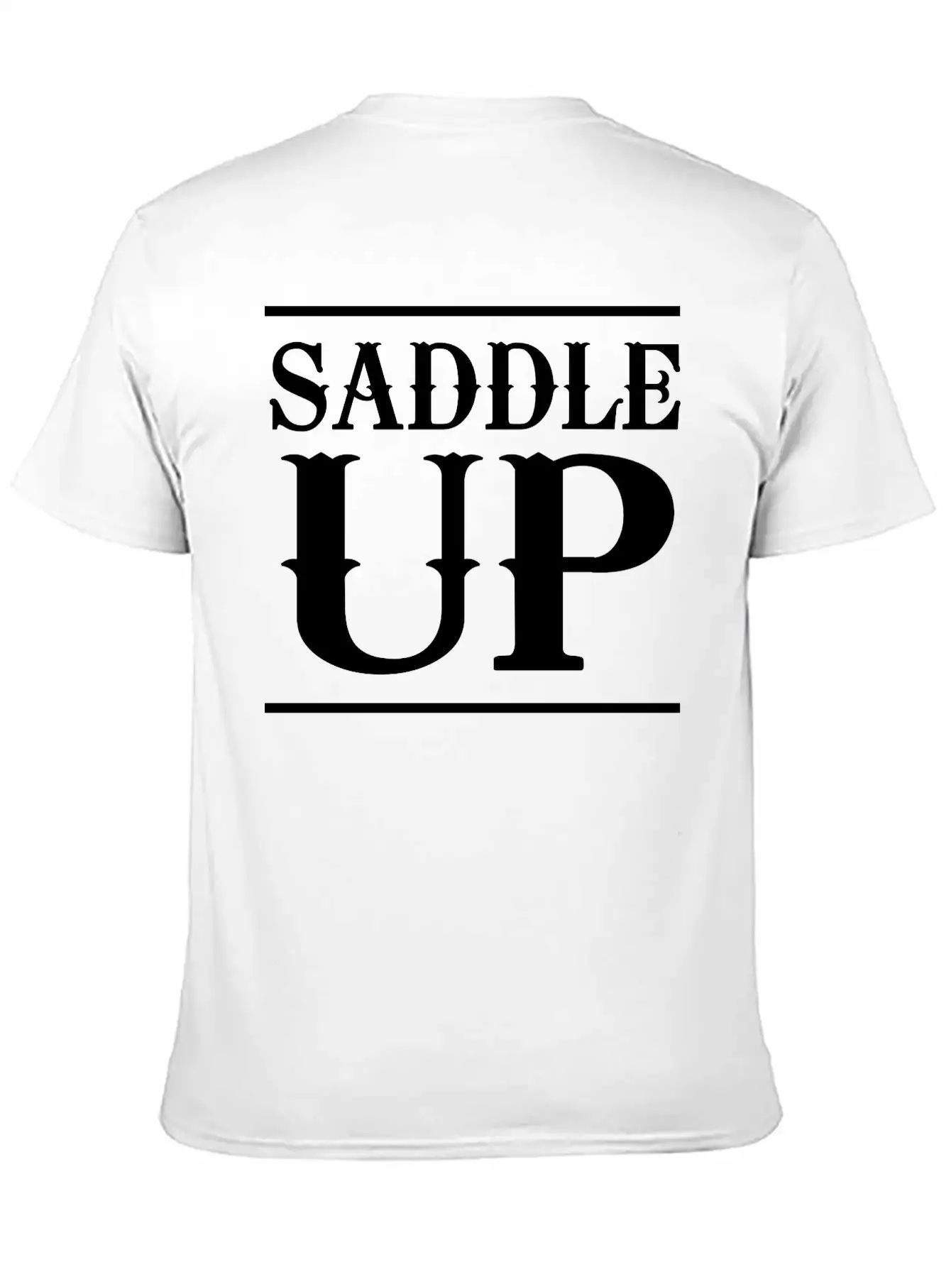 Saddle Up Basic Graphic T-Shirt – Daily Comfort In Soft Cotton