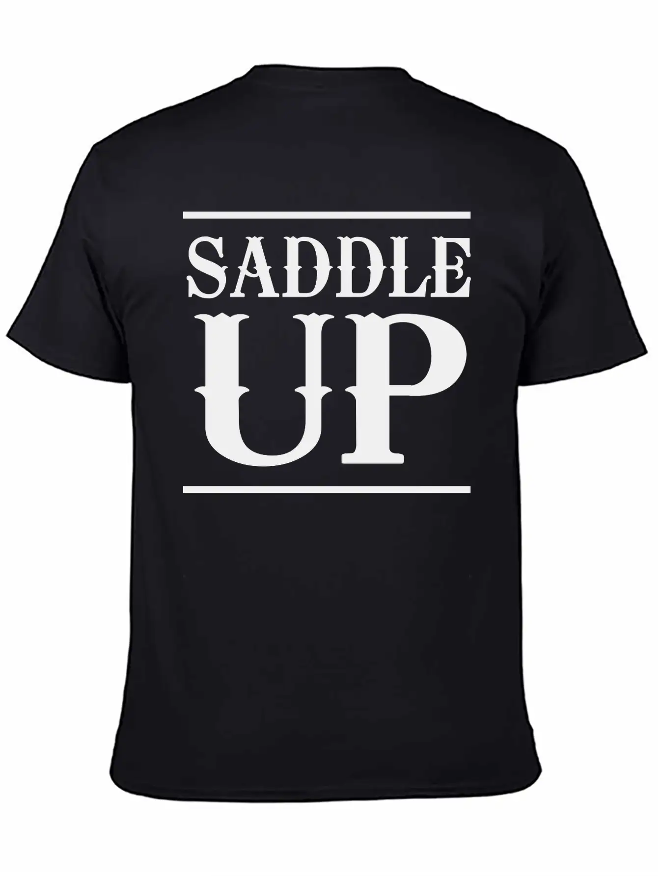 Saddle Up Basic Graphic T-Shirt – Daily Comfort In Soft Cotton