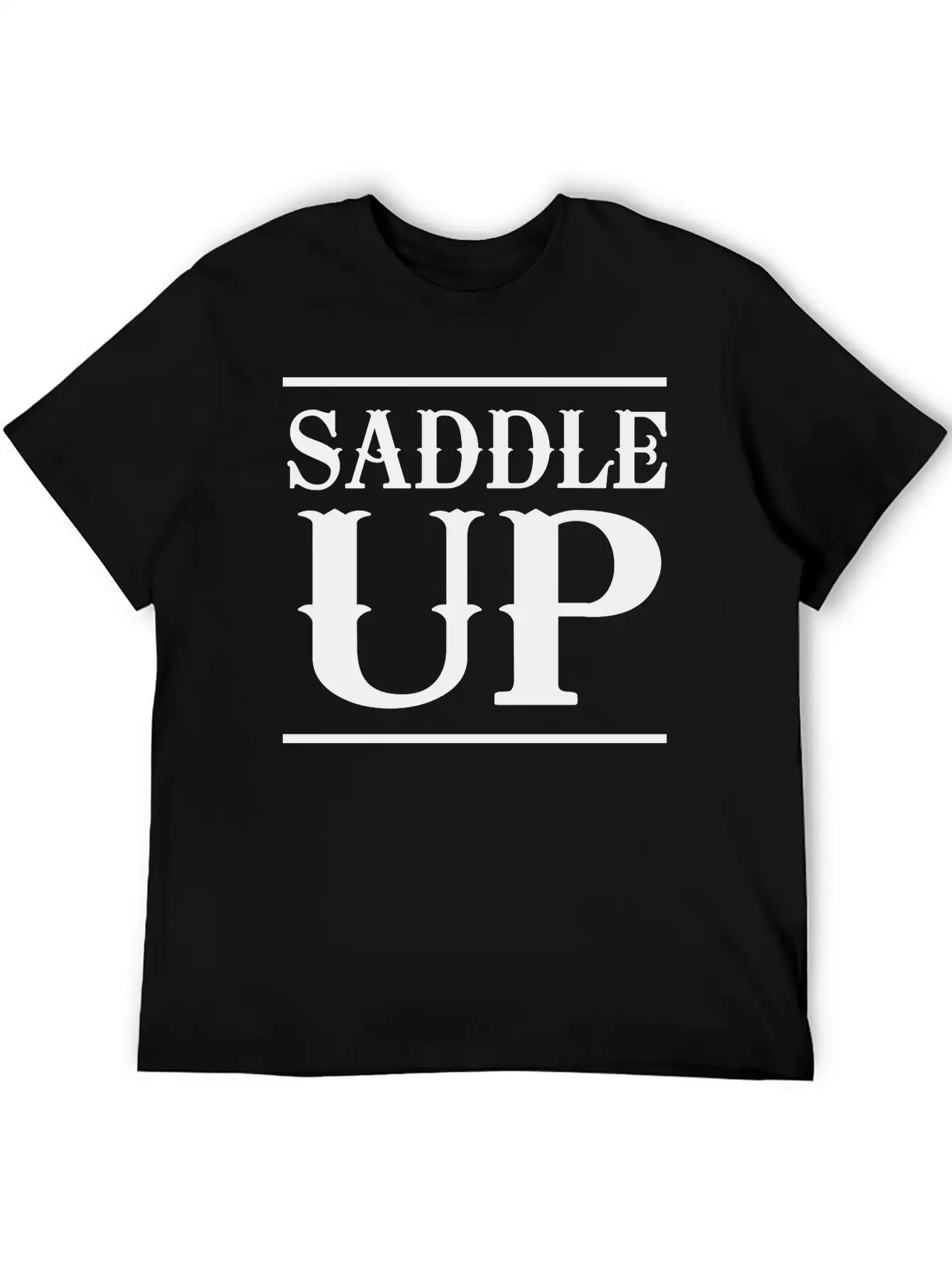Saddle Up Basic Graphic T-Shirt – Daily Comfort In Soft Cotton