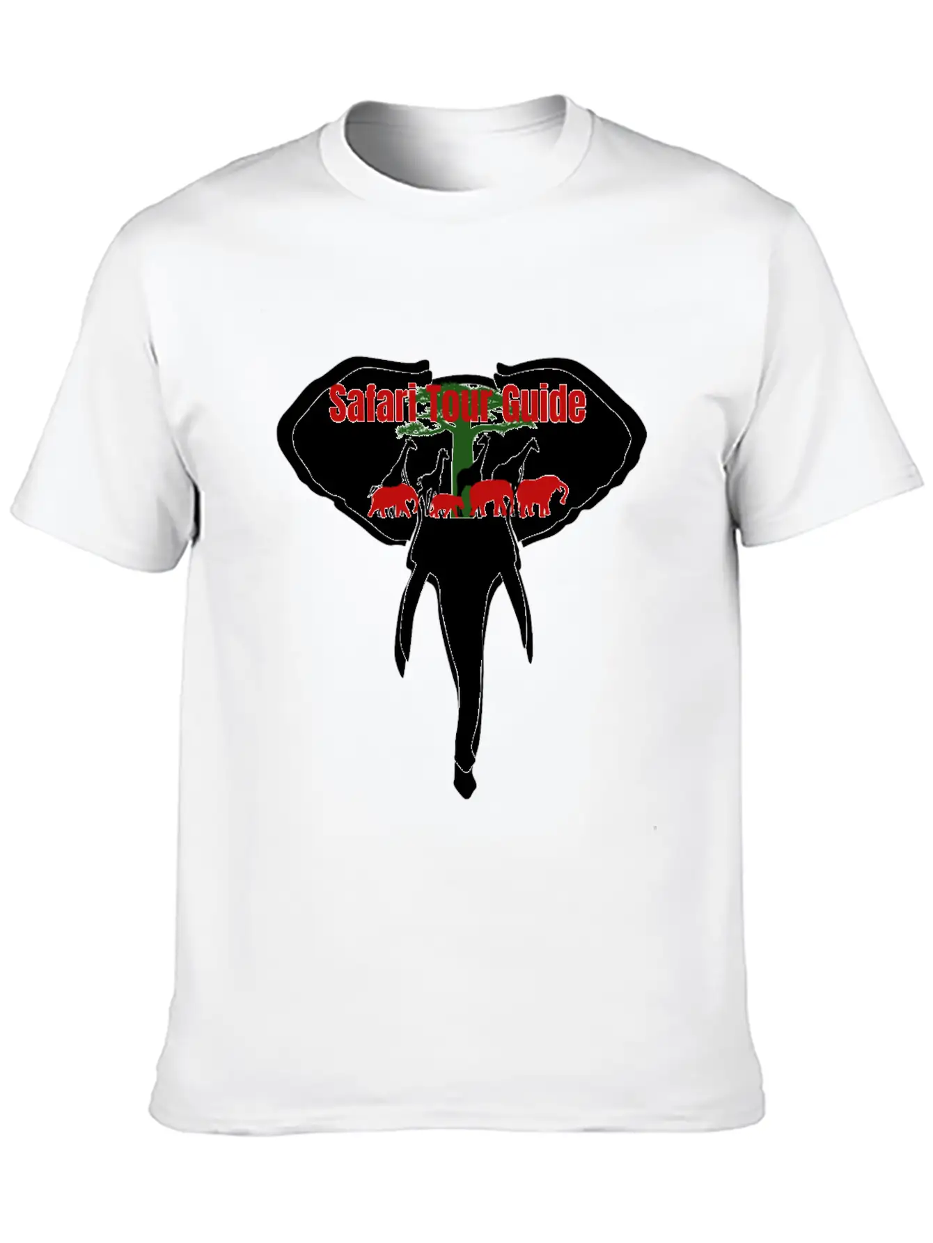 Safari Tour Guide Unisex Casual T-Shirt – Clean Design For Daily Comfort