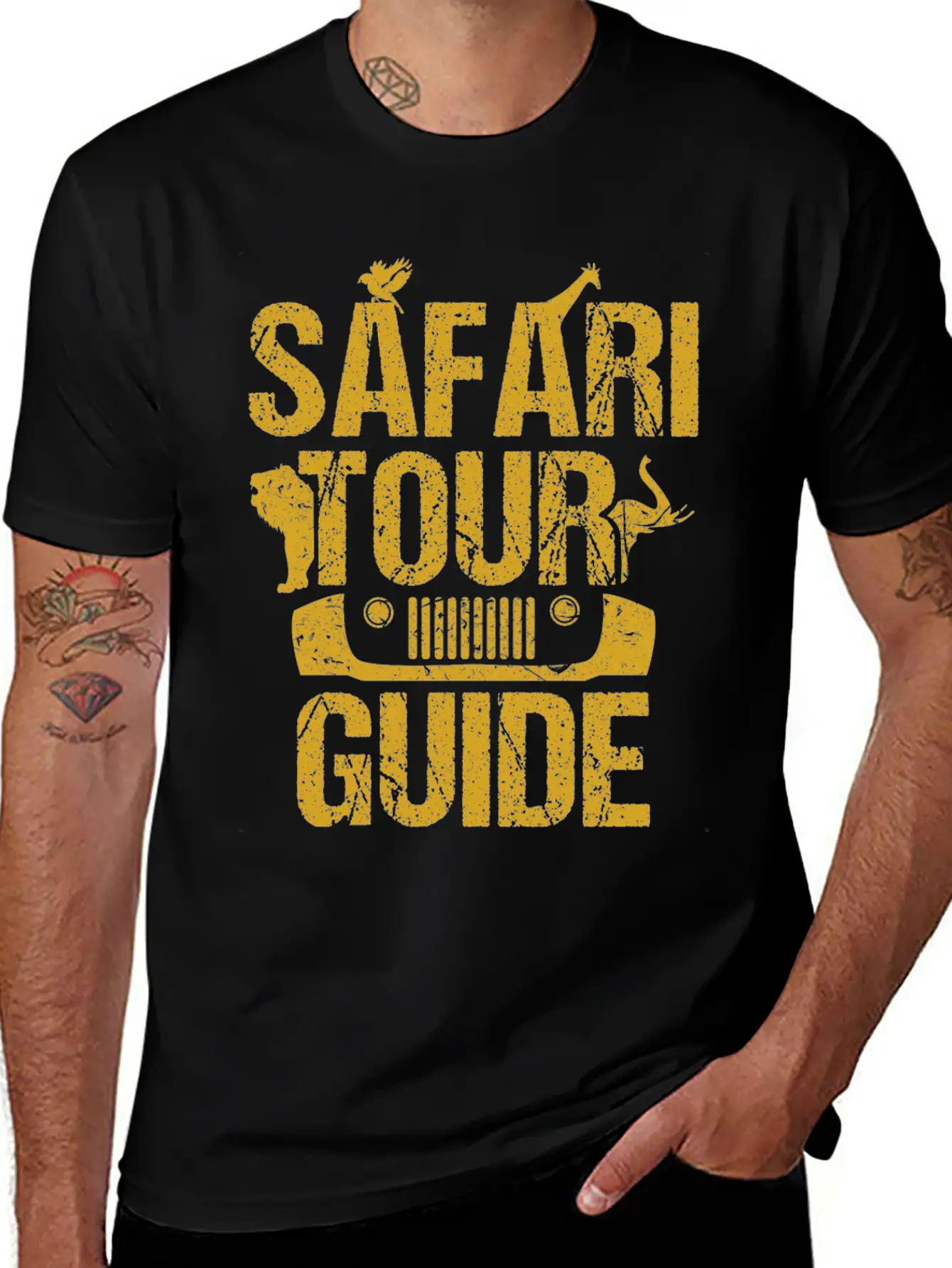 Safari Zoo Tour Essential Cotton Tee For Daily Outfits – Unisex Style