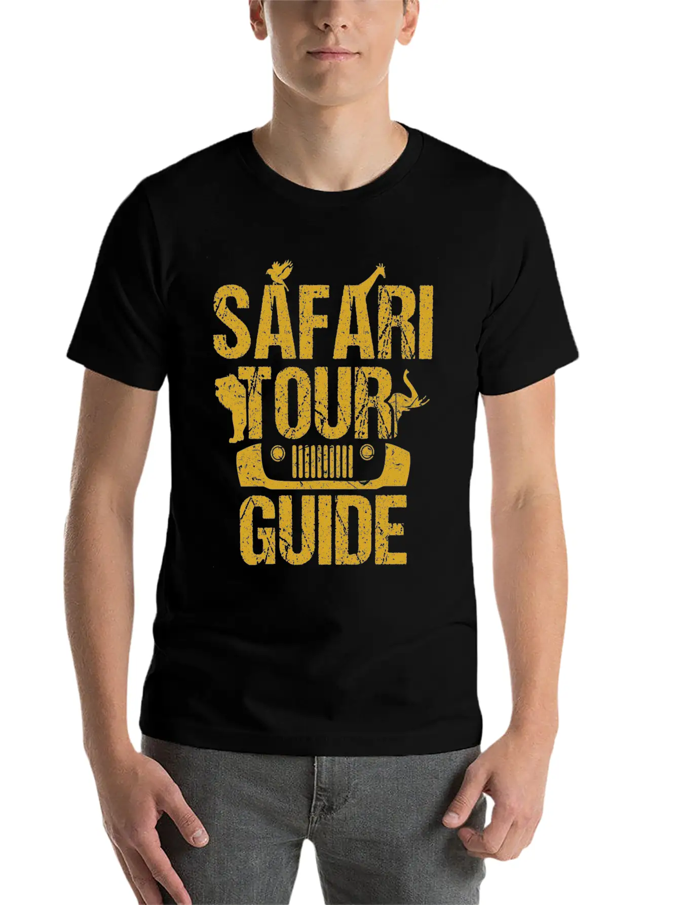 Safari Zoo Tour Essential Cotton Tee For Daily Outfits – Unisex Style