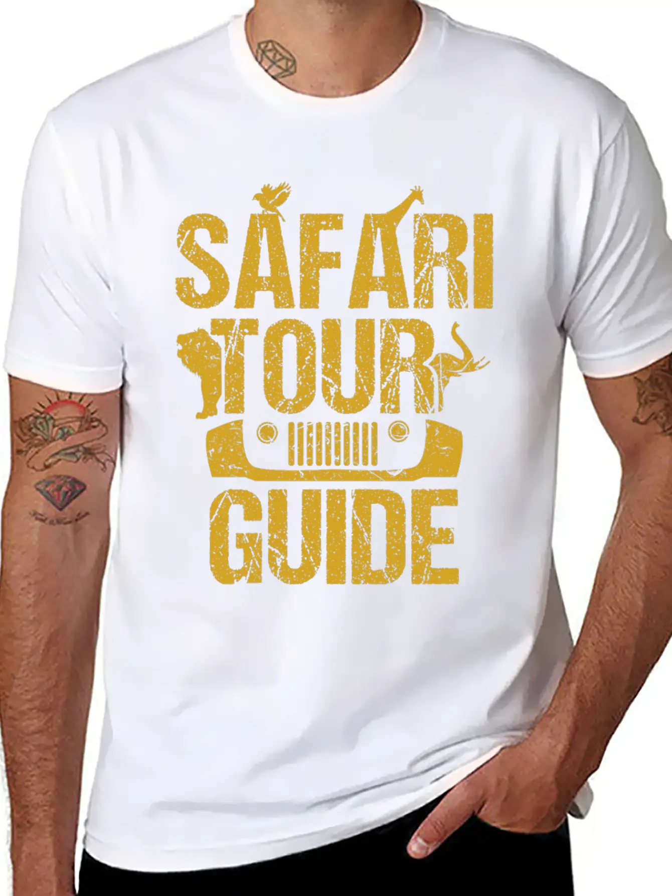 Safari Zoo Tour Essential Cotton Tee For Daily Outfits – Unisex Style