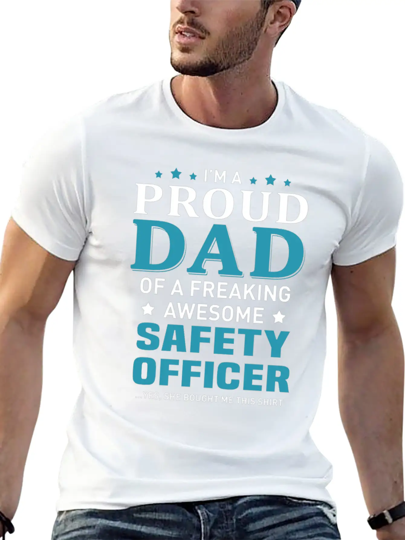 Safety Officer Basic Graphic T-Shirt – Daily Comfort In Soft Cotton